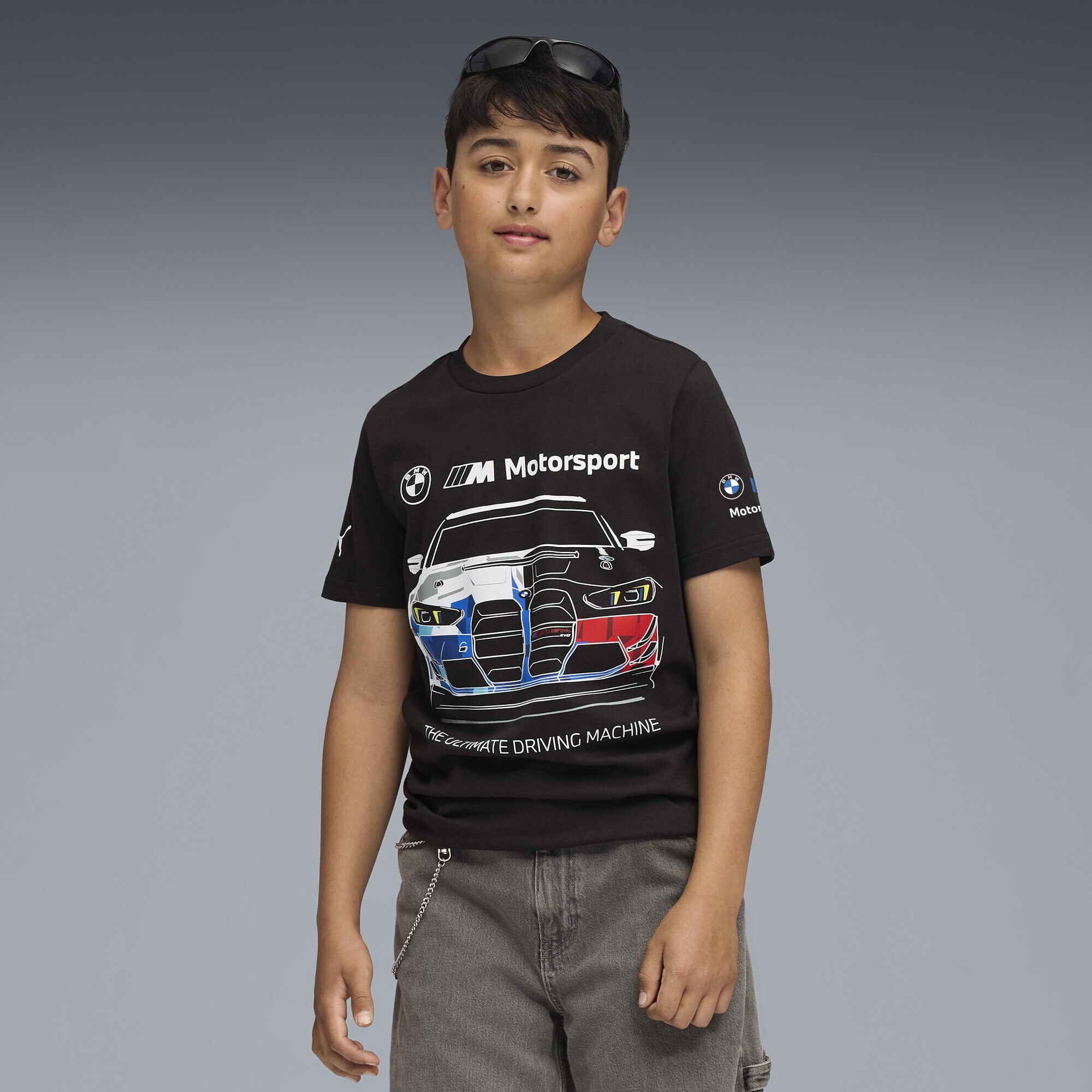 PUMA T-Shirt »BMW M Motorsport T-Shirt mit Autografik Jugendliche«