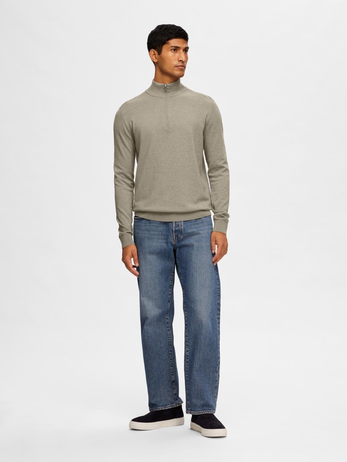 SELECTED HOMME Troyer »SLHBERG HALF ZIP CARDIGAN NOOS«