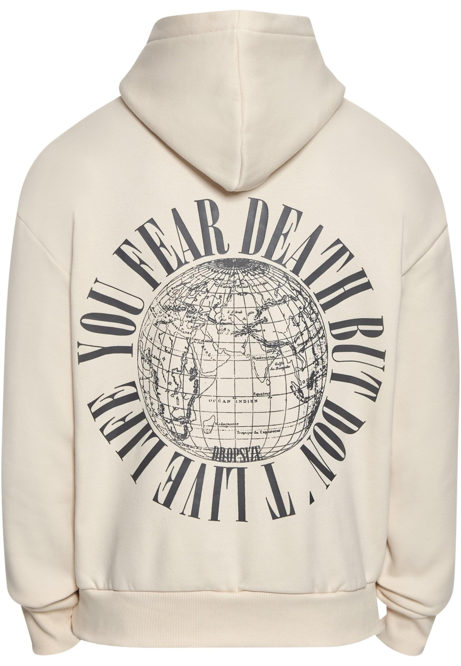 Dropsize Kapuzensweatshirt »Dropsize Herren Dropsize Heavy Oversize Fear Death Hoodie«, 1 Stk.
