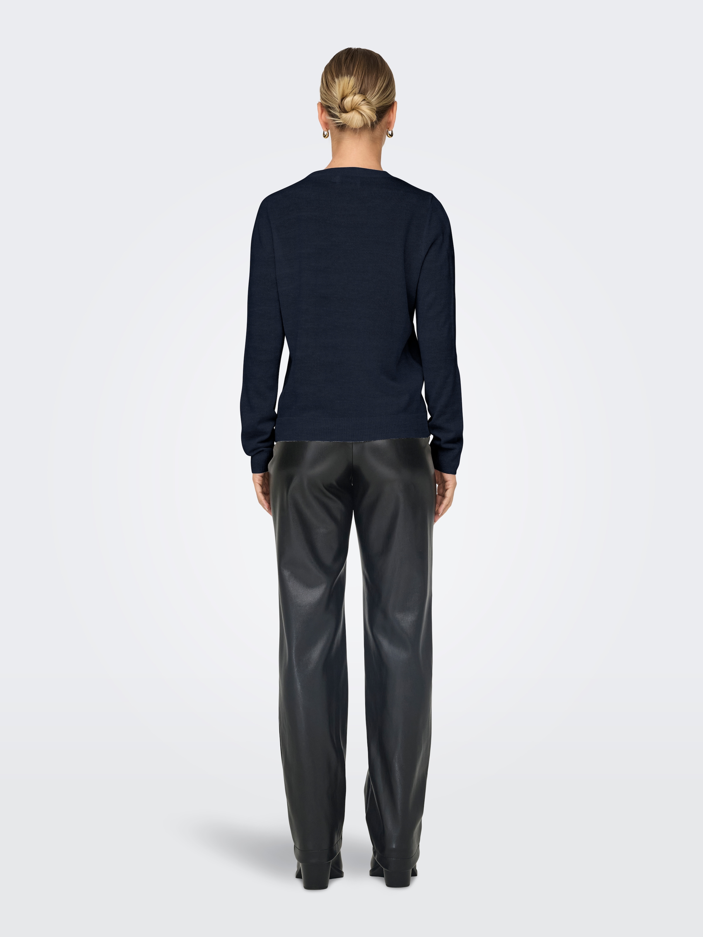 ONLY Weihnachtspullover »ONLXMAS LS O-NECK MIX DETAIL BOX KNT«