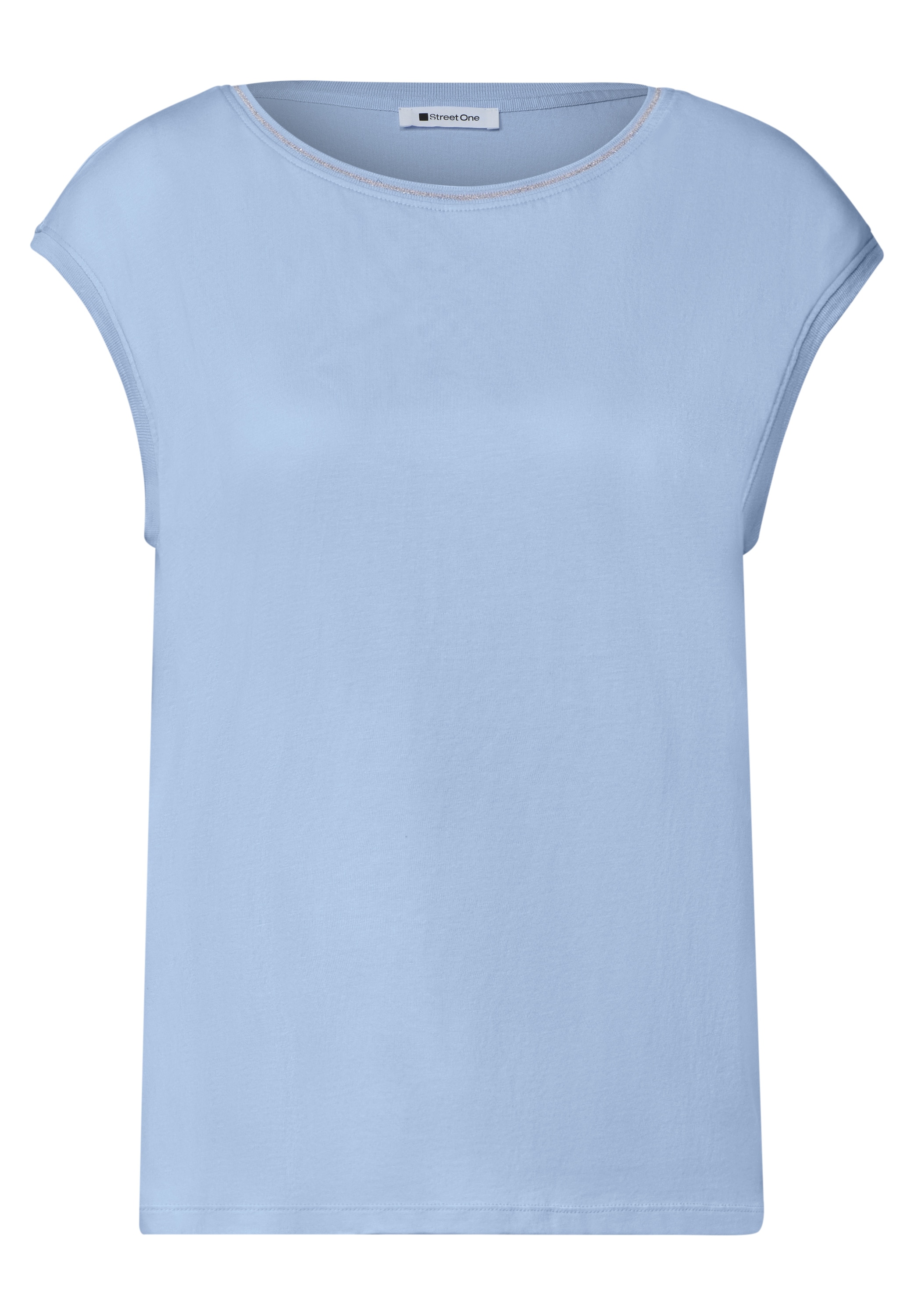 STREET ONE T-Shirt in Unifarbe