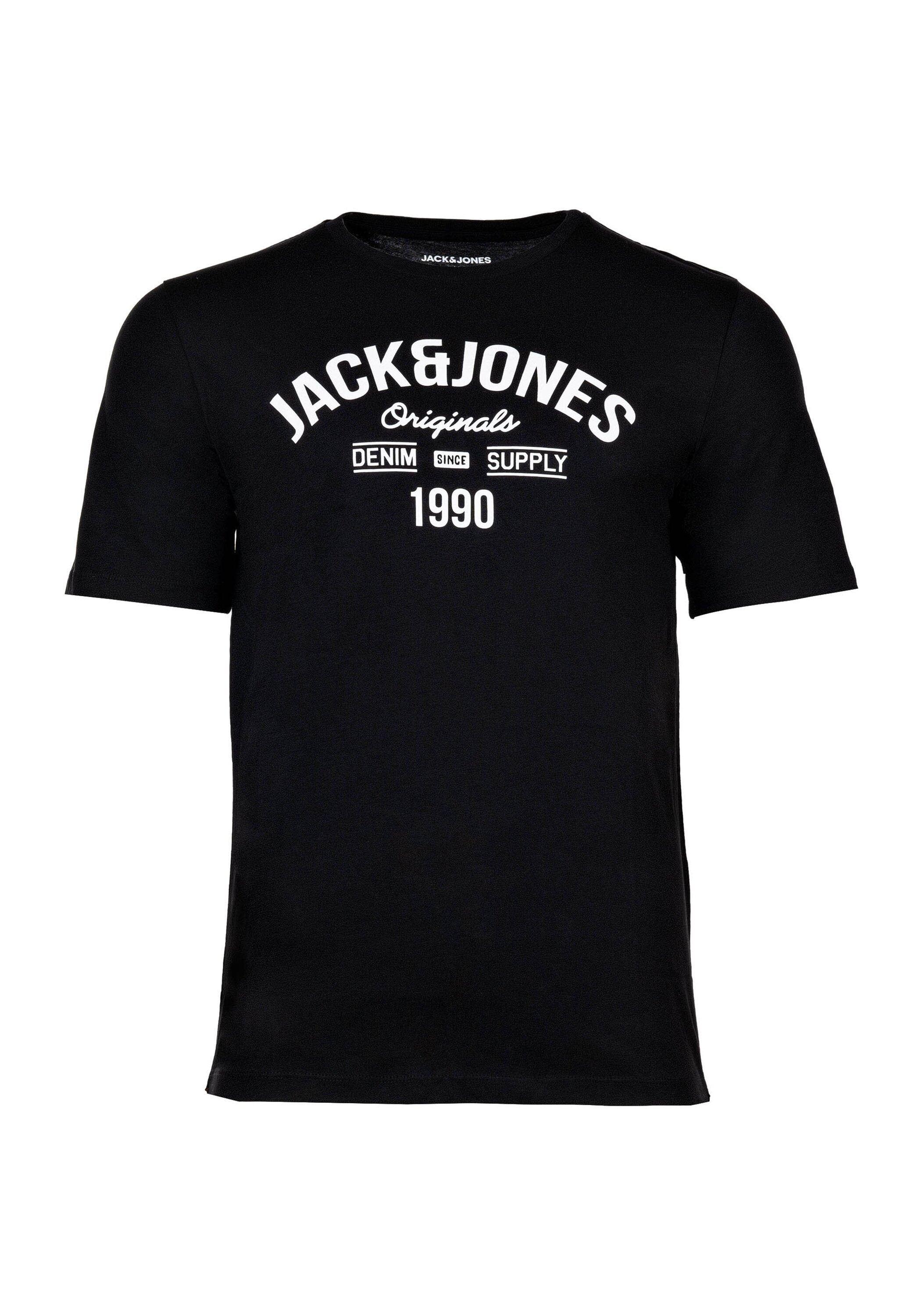 Jack & Jones T-Shirt »T-Shirt JJLEOGRA TEE CREW NECK 5PK 5er Pack«