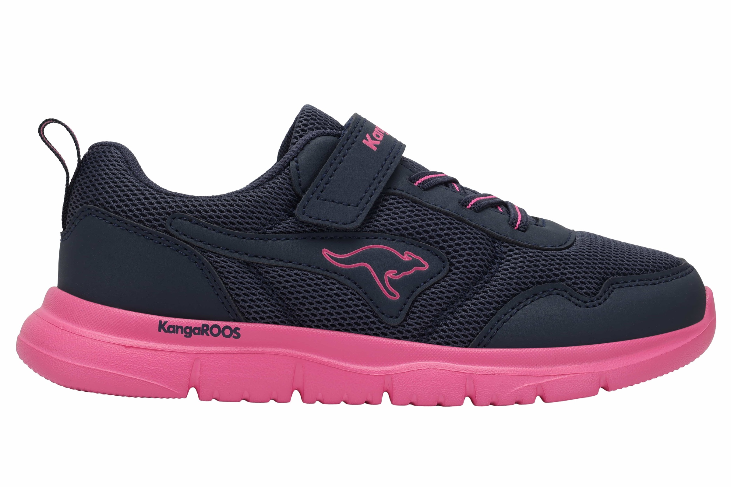 Kangaroos K-ETK Possum EV Sneaker Navy/Pink 33 8