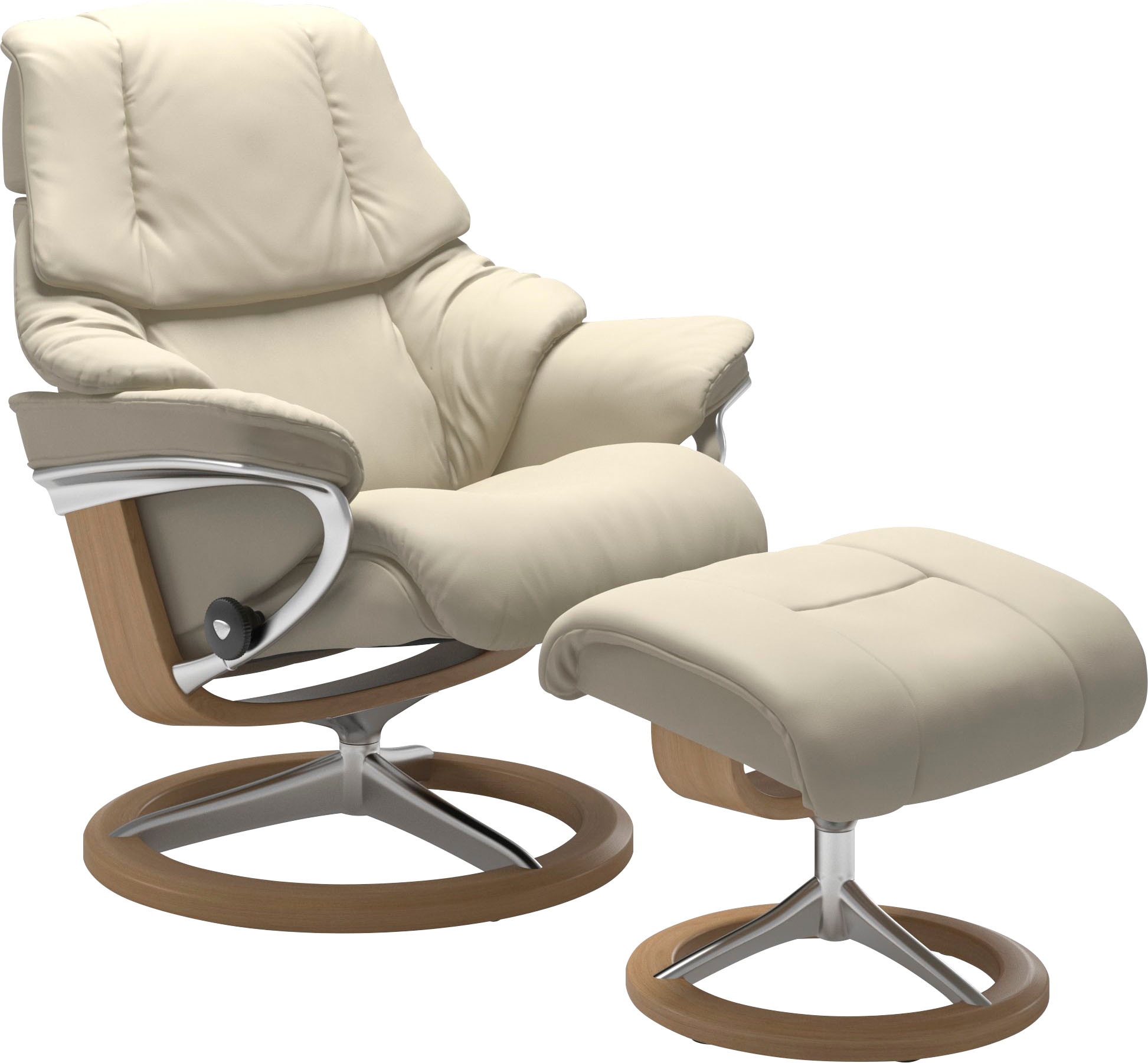 Stressless Fußhocker "Reno", mit Signature Base, Gestell Eiche