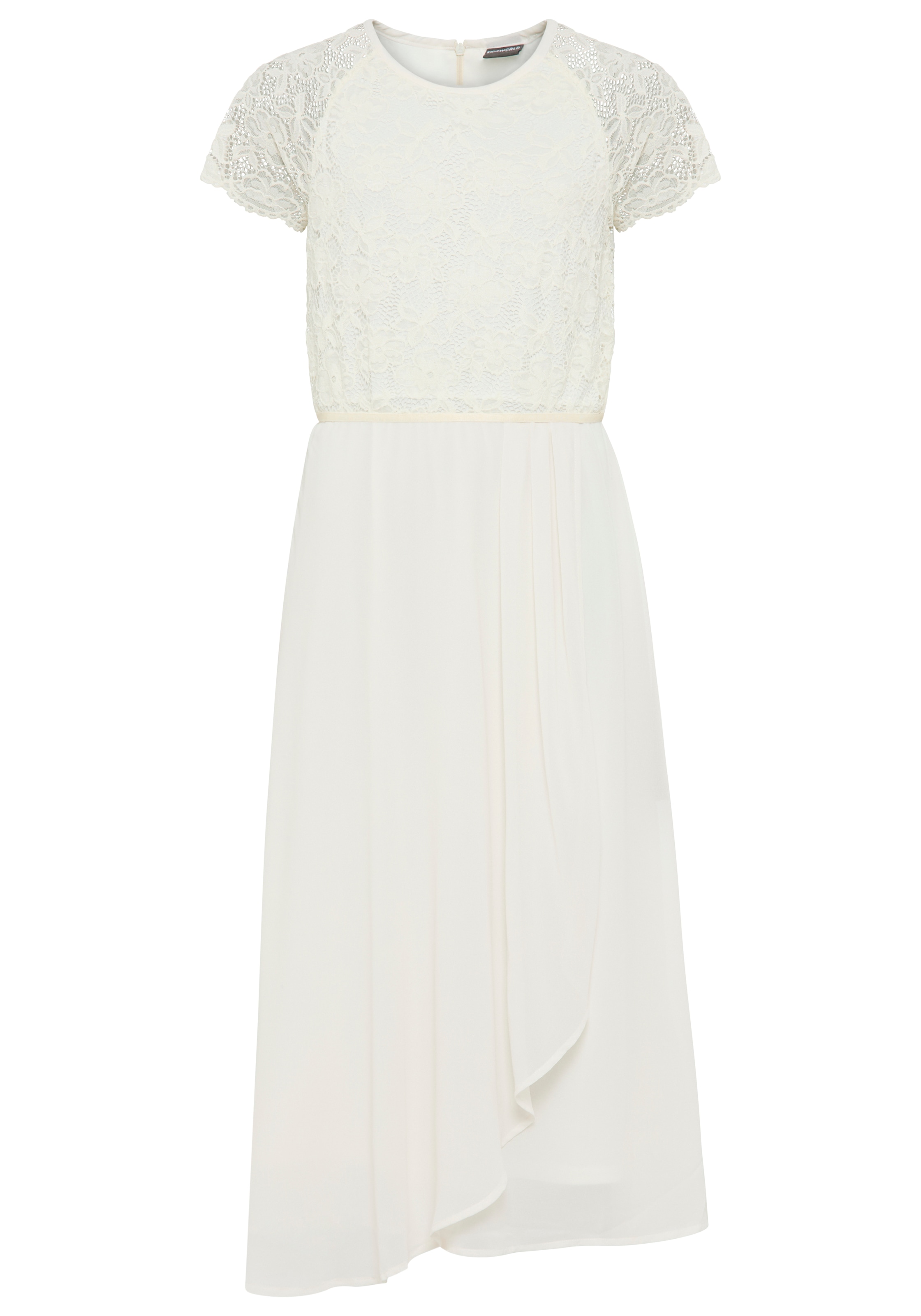 KIDSWORLD Jerseykleid »Festliches Kleid mit Spitze«, Elegantes Kleid mit Spitze und Chiffon
