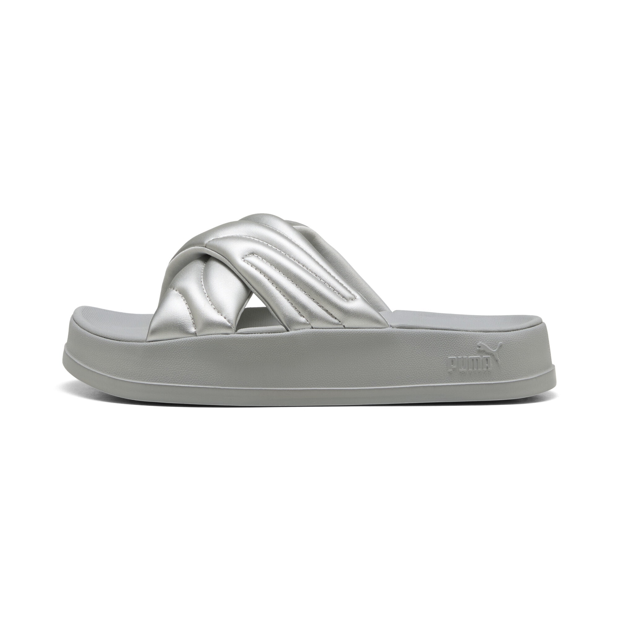 PUMA Sandale »Leadcat Platform Metallic Sandalen Damen«
