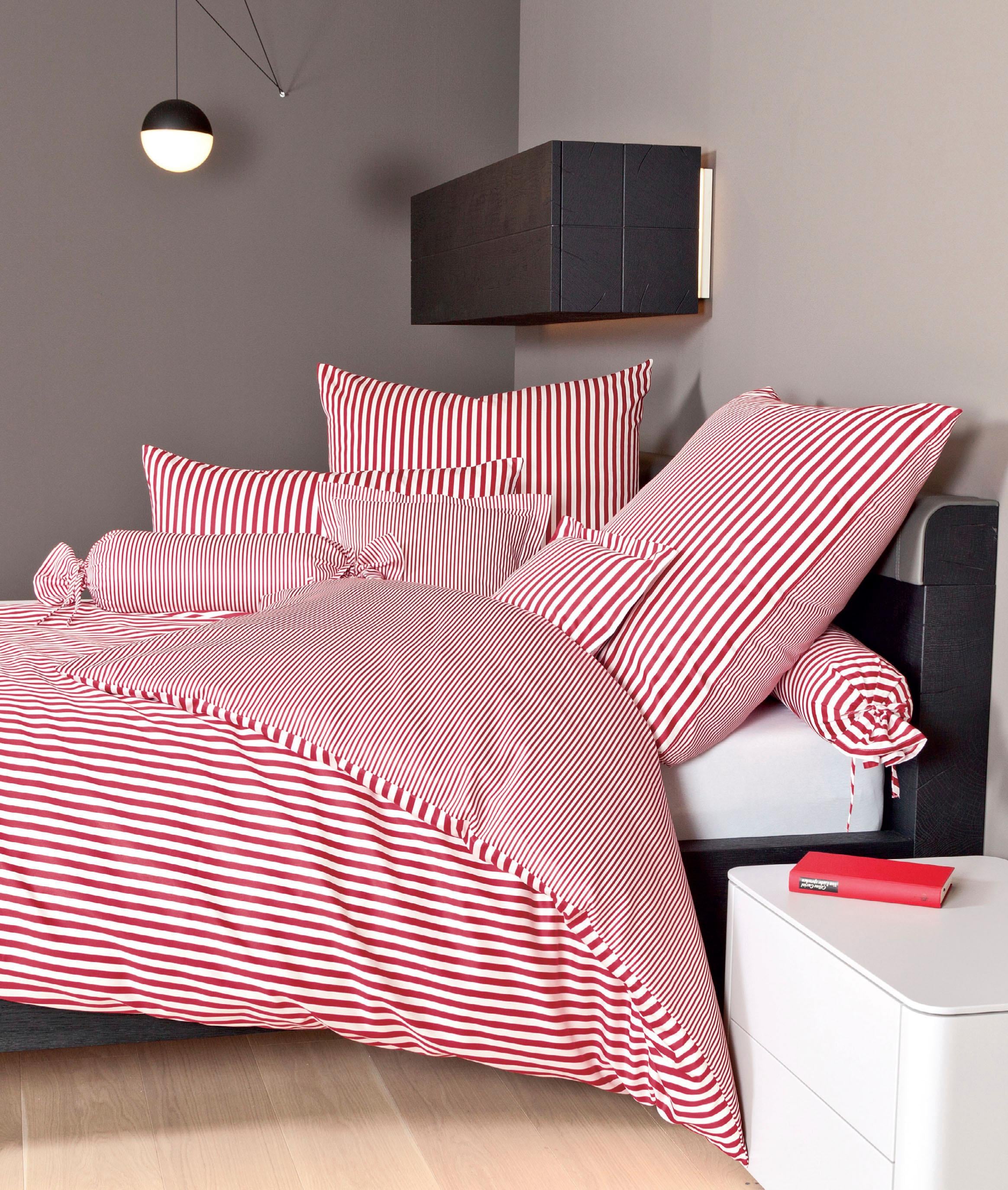 Janine Wendebettwäsche "modernclassic 3912, 100% Baumwolle" 3 Stk. tlg. mit günstig online kaufen