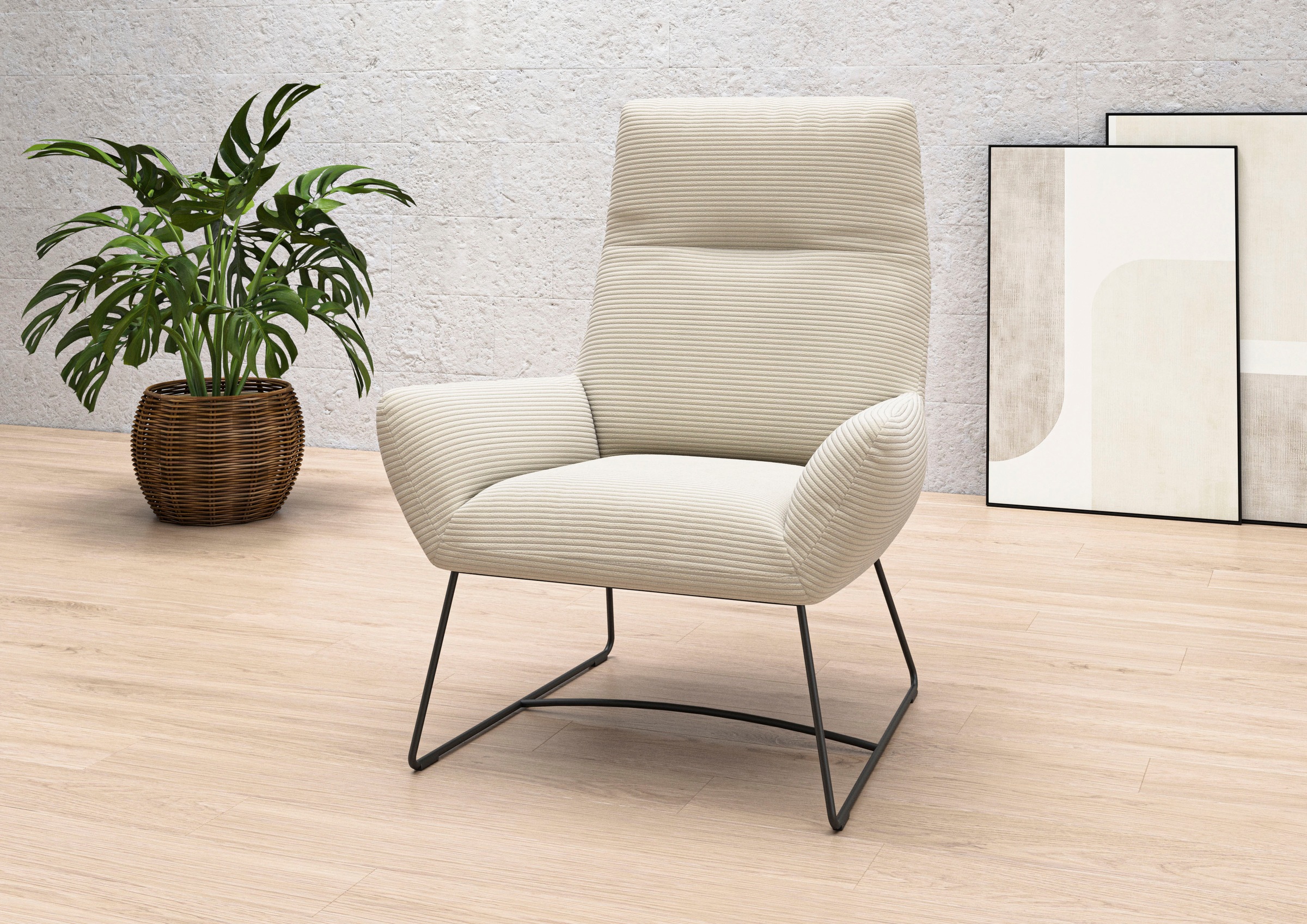 Places of Style Sessel »Basic Relaxsessel«, Extra hohe Rückenlehne
