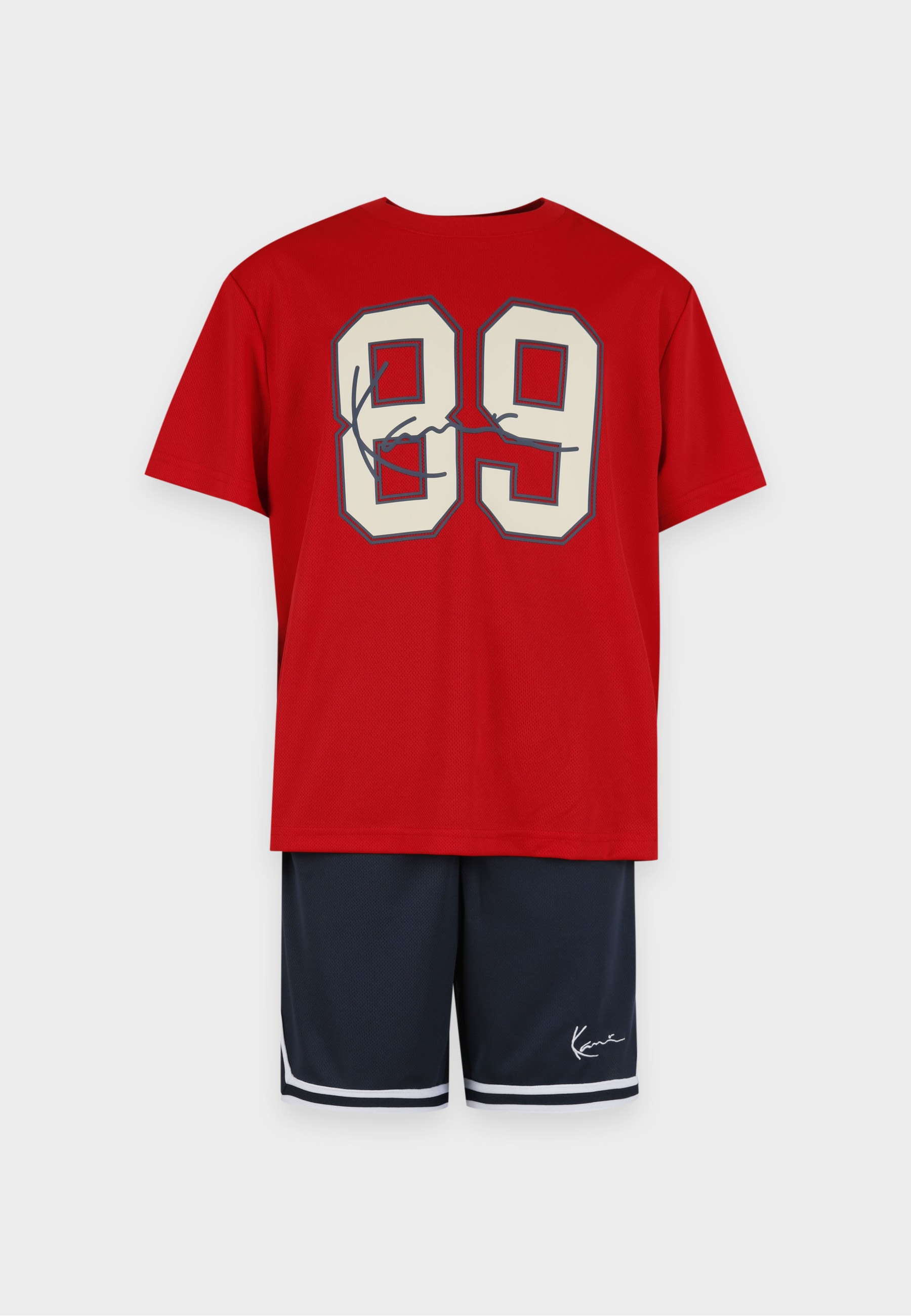 Karl Kani Trainingsanzug "Karl Kani Signature Jersey and Mesh Shorts Set Junior"
