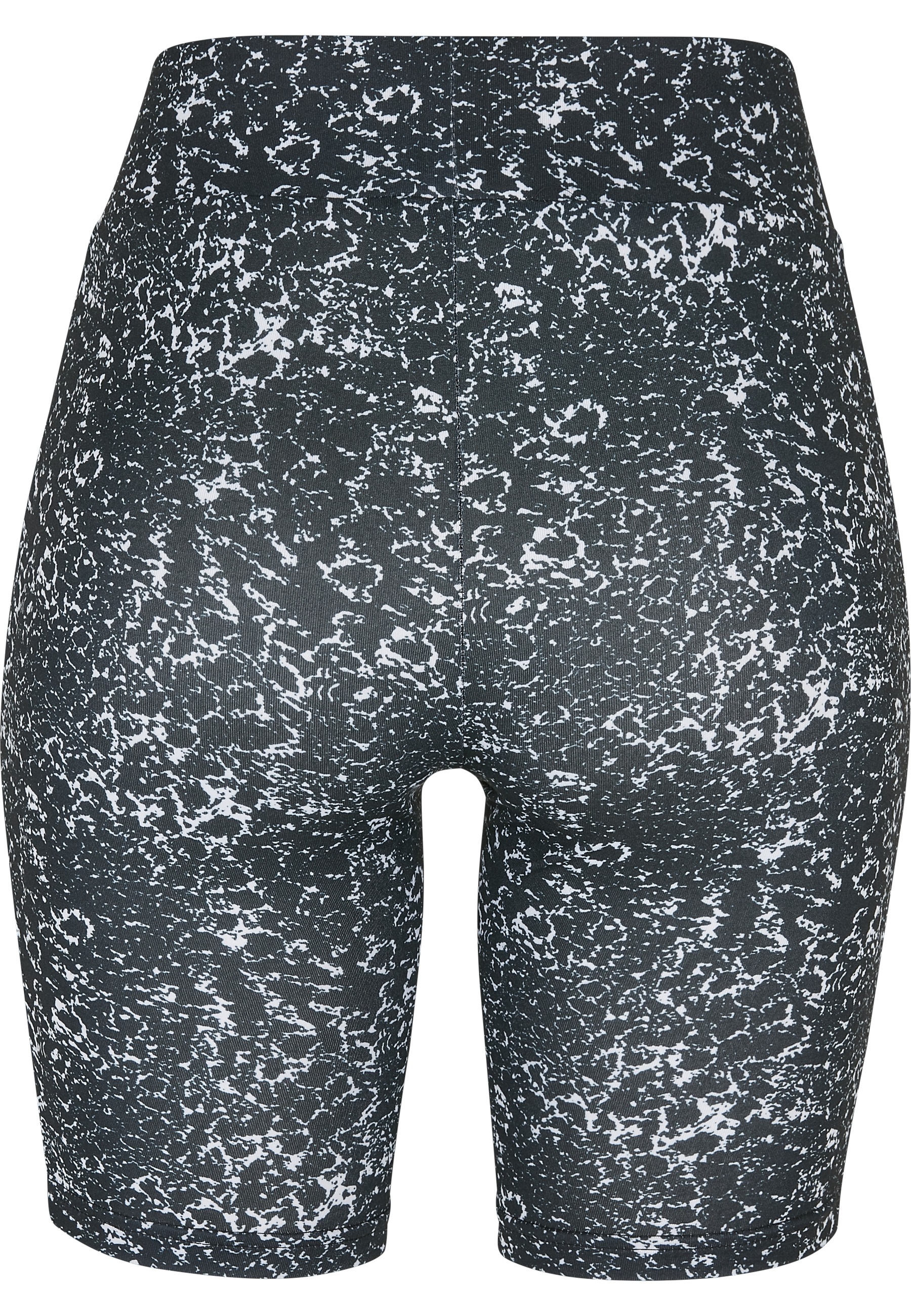 URBAN CLASSICS Radlerhose »Urban Classics Damen Ladies Tie Dye High Waist Cycle Shorts«