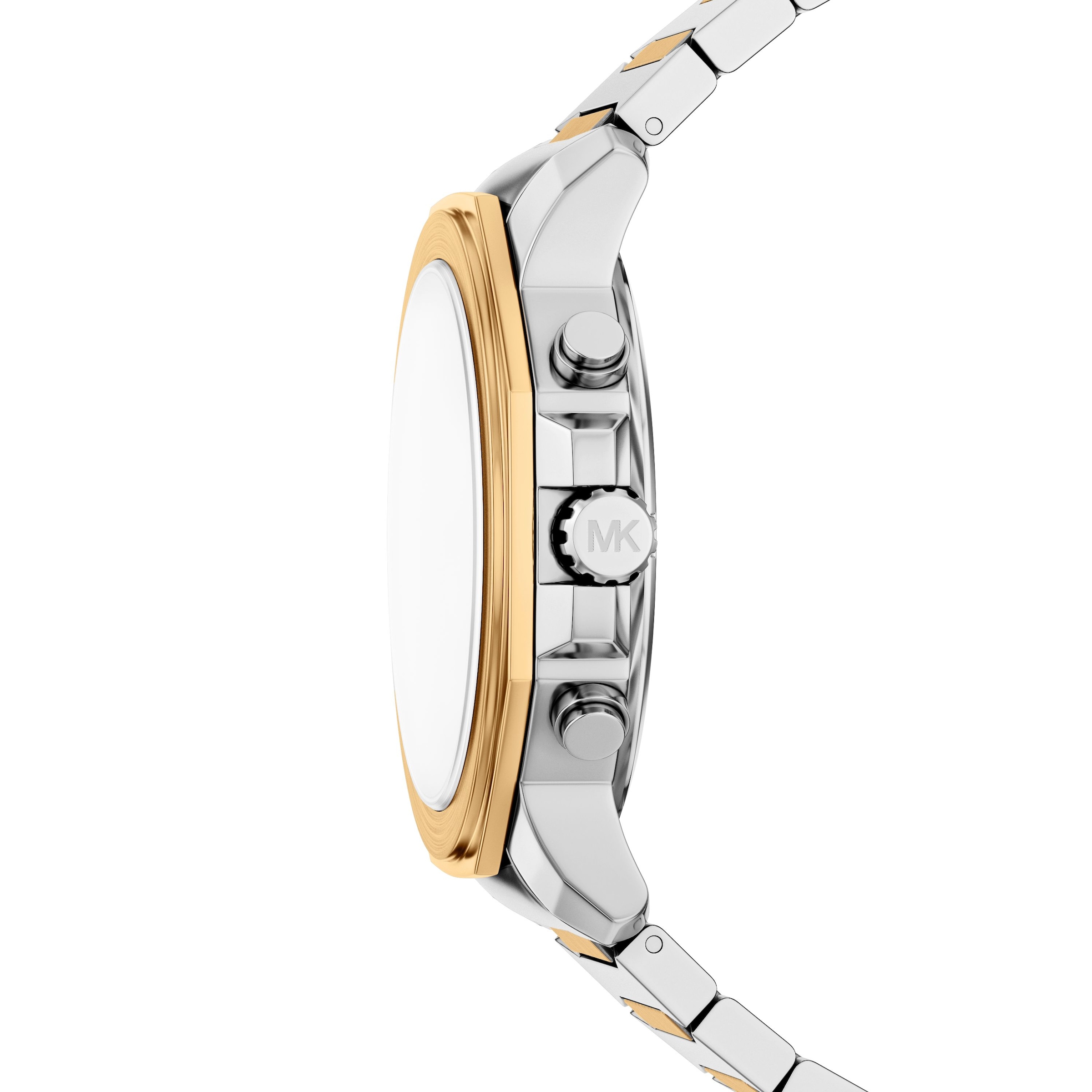 MICHAEL KORS Chronograph »Prescott« Quarzuhr, Armbanduhr, Herrenuhr, Edelstahlarmband, analog, Tag
