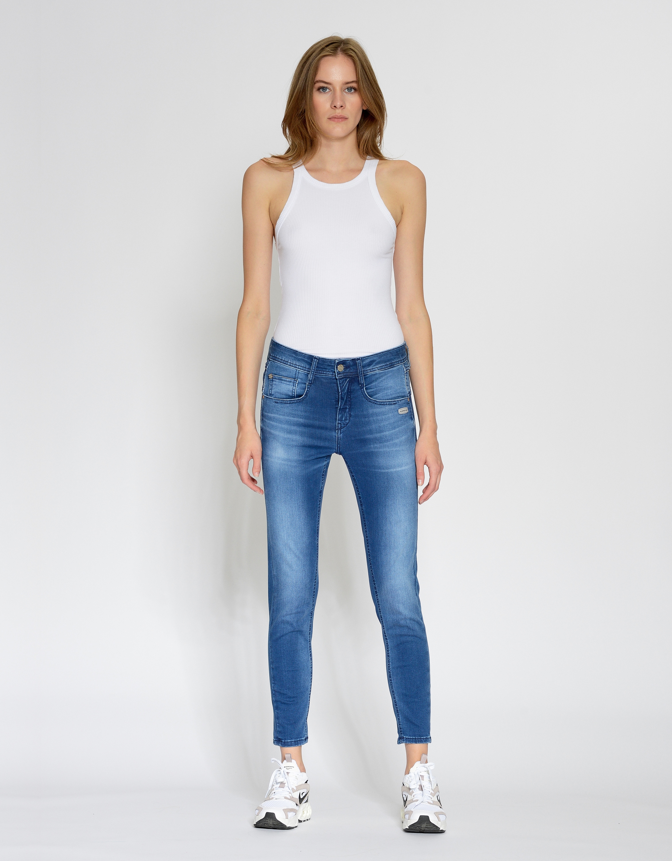 GANG Relax-fit-Jeans »GANG Jeans Relaxed Fit 94AMELIE CROPPED«