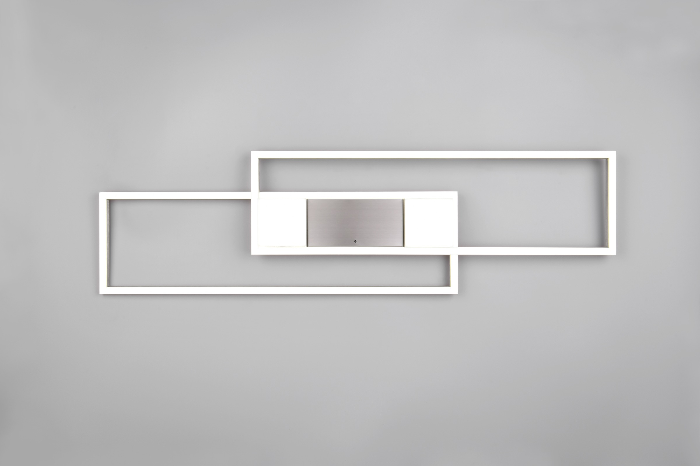 TRIO Leuchten LED Deckenleuchte »ALBANY LED Deckenlampe 37W 4300 Lumen warmweiß bis kaltweiß 2700-6500K«, 1 flammig, Leuchtmittel LED-Board | LED fest integriert, Fernbedienung, Lichtfarbe einstellbar, Memory, Nachtlicht, dimmbar