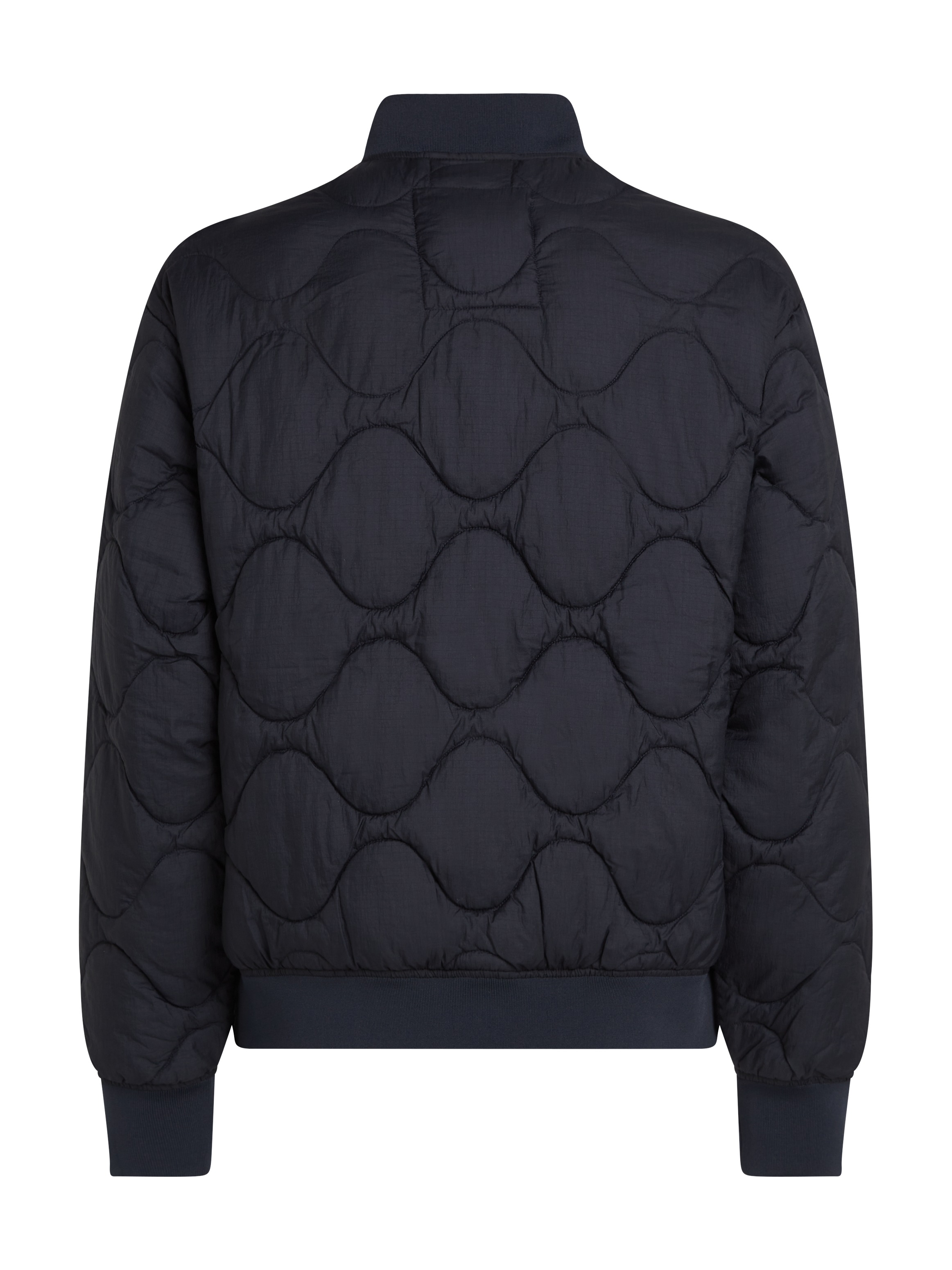Tommy Hilfiger Steppjacke »ONION QUILTED BOMBER«, ohne Kapuze, mit Stehkragen, modische Steppung