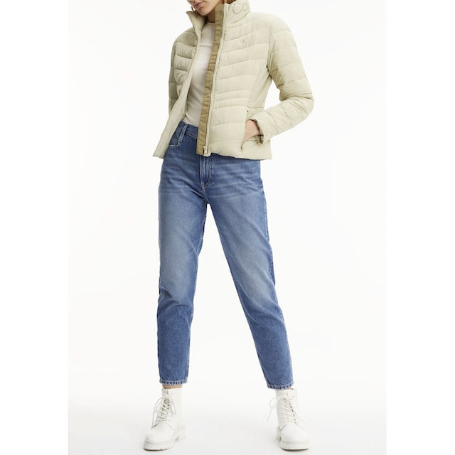 Calvin Klein Jeans Steppjacke »LOGO COLLAR LW PADDED JACKET«, mit  CK-Schriftzug am Stehkragen für kaufen | BAUR