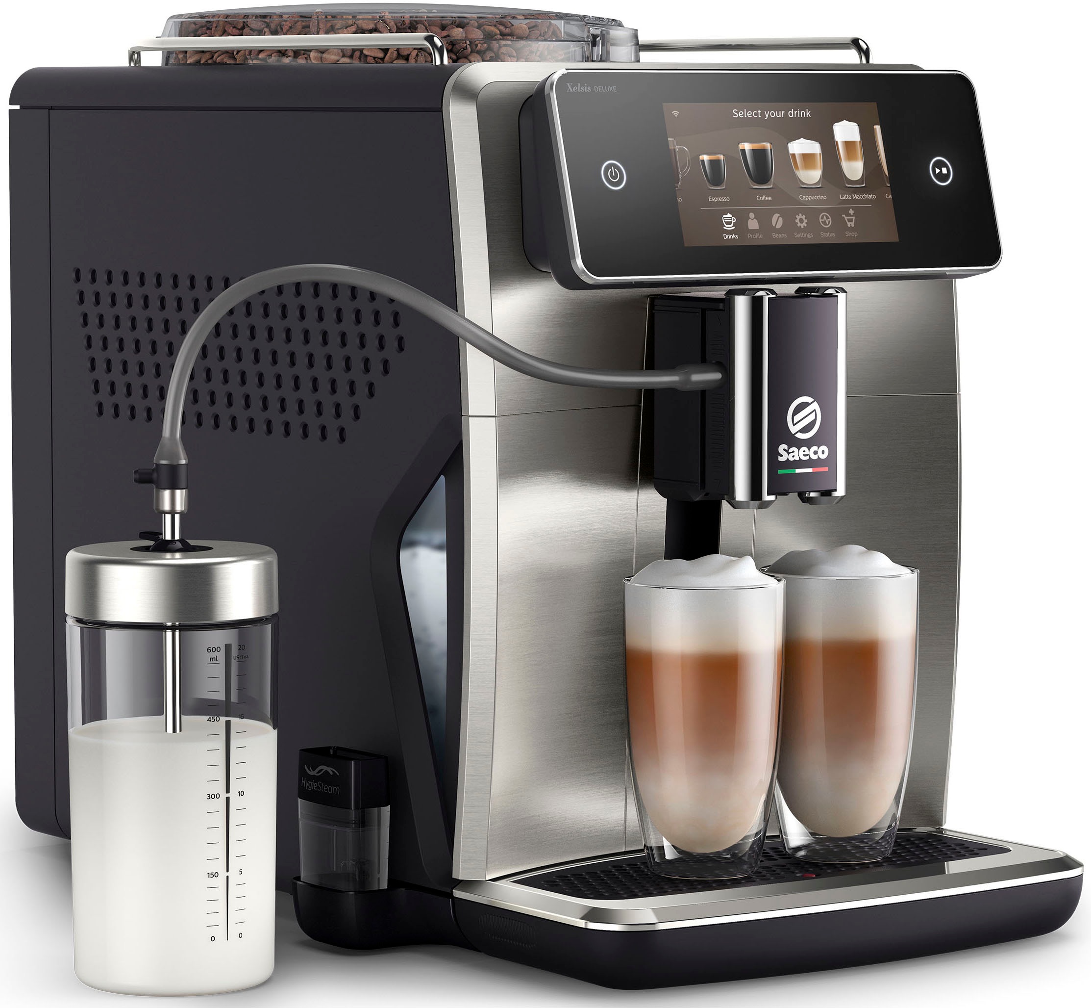 Saeco Kaffeevollautomat "Saeco Xelsis Deluxe SM8785/00" 22 Kaffeespezialitä günstig online kaufen