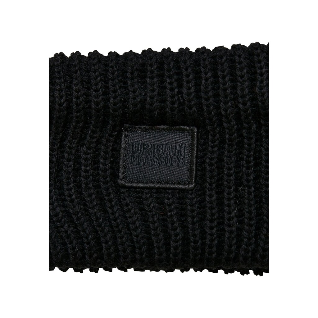 URBAN CLASSICS Beanie »Unisex Knitted Wool Headband«, (1 St.)