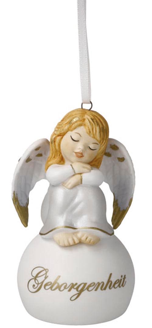 Goebel Dekofigur "Engel Engelglöckchen Geborgenheit" 5,5 x 5 x 9 cm günstig online kaufen