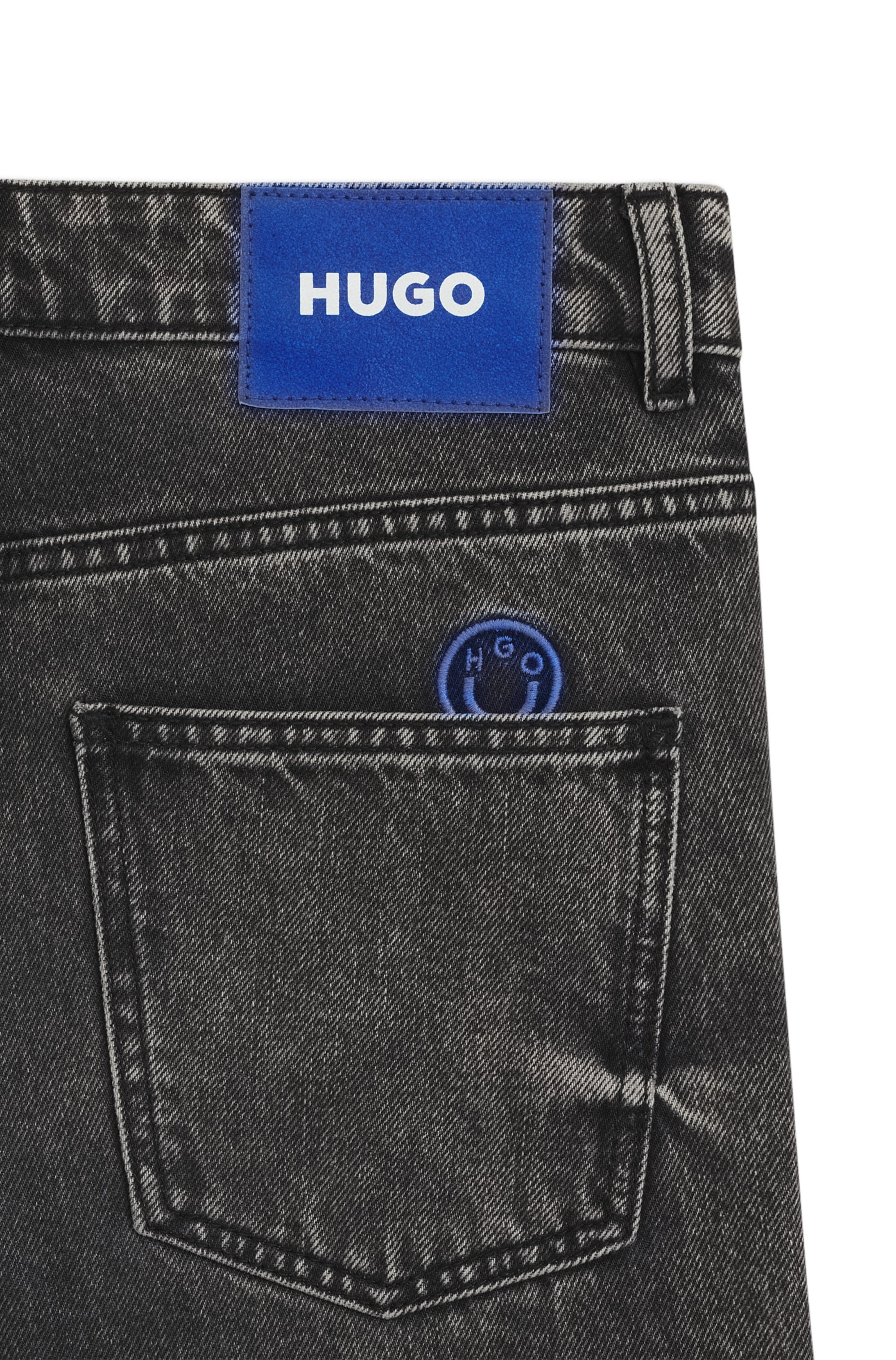 HUGO Blue 5-Pocket-Jeans »Leni«, Low Rise im Relaxed Fit