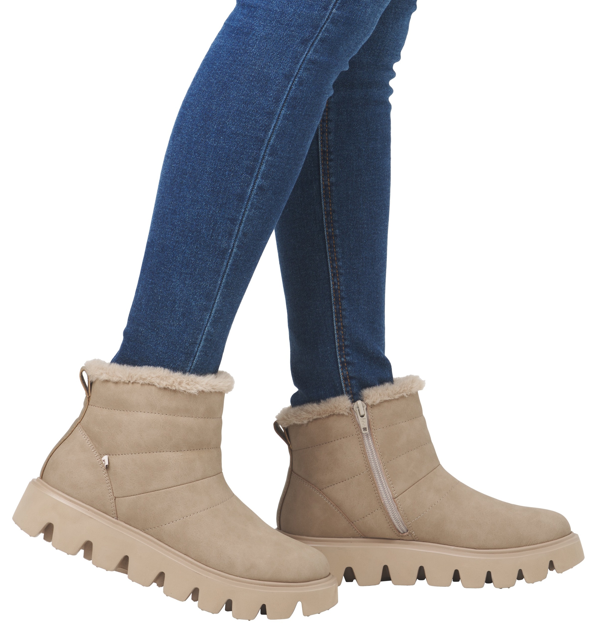 Rieker EVOLUTION Winterboots, Schlupfboots, Stiefelette mit herausnehmbarer Soft-Einlage