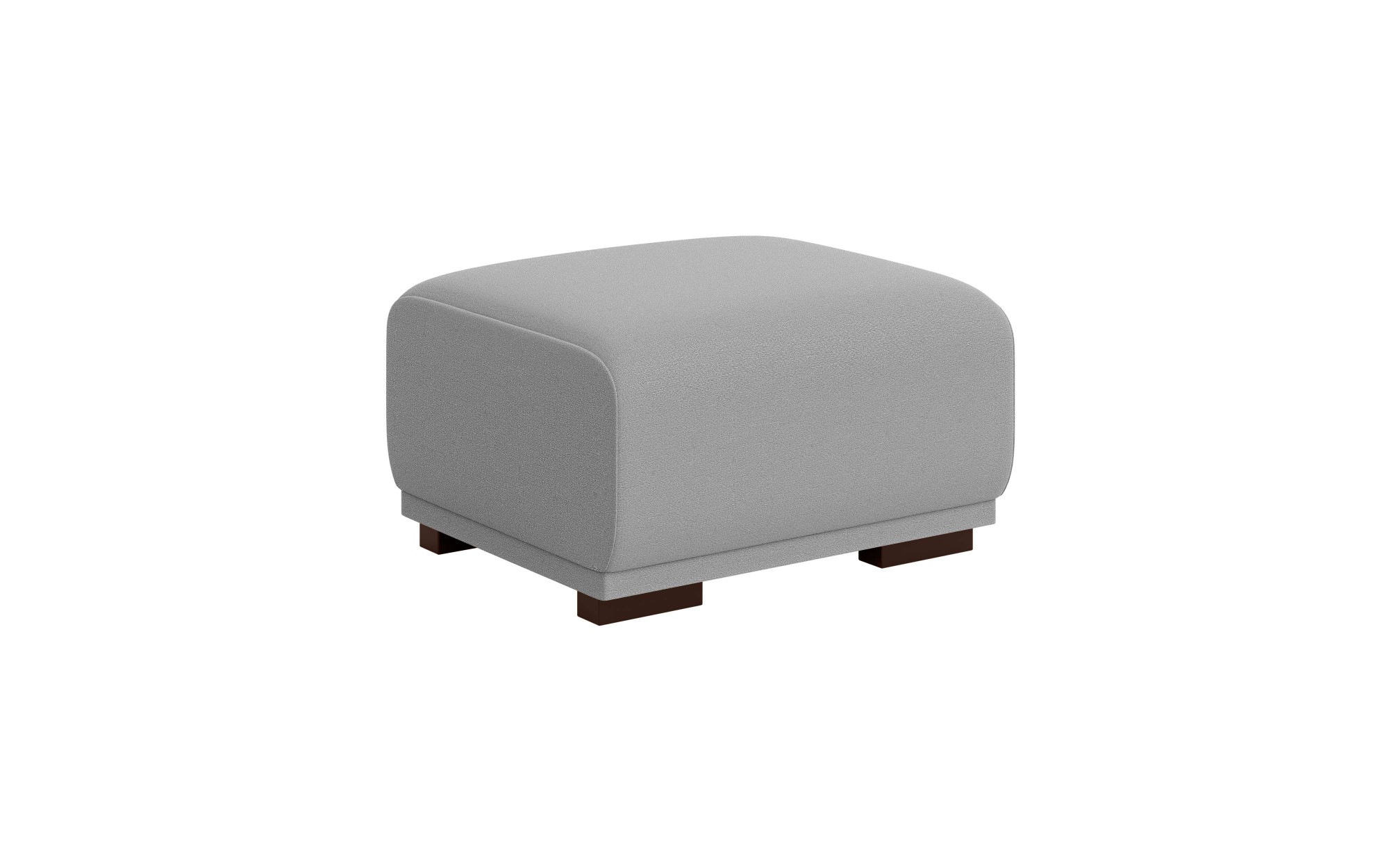 Home affaire Polsterhocker »BORNHOLM, kleiner Hocker passend zur Serie, Maße B/T/H: 61/72/46 cm« mit Wellenfederung, in hochwertiger Verarbeitung