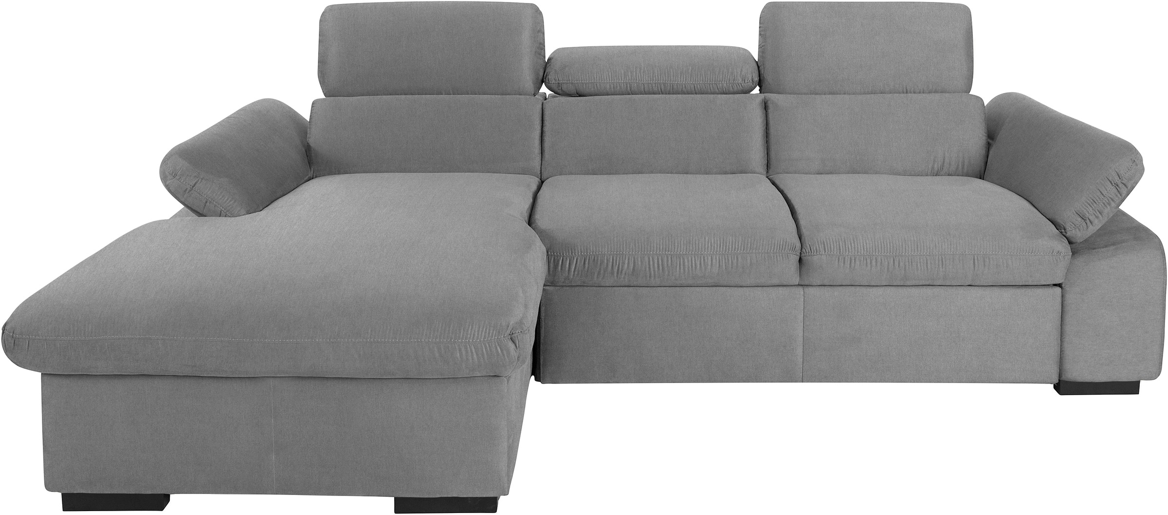 COTTA Ecksofa "Lola L-Form mit Kopfteilfunktion & Hocker" wahlweise mit Bet günstig online kaufen