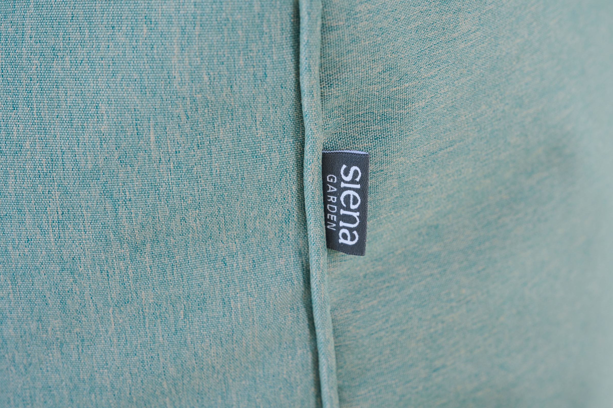 Siena Garden Sitzhocker »Integral Hocker 46 x 48 x 46 cm, Farbe nilgreen« Meliert, Bezug aus 100% Polyester, PE-beschichtet