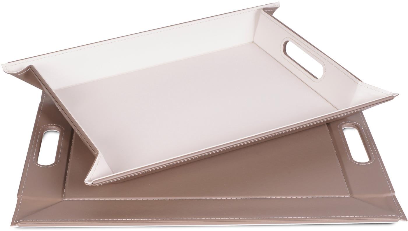 freeform Tablett "DUO, 2-farbiges Wendetablett, Tablett und Tisch-Set in ei günstig online kaufen