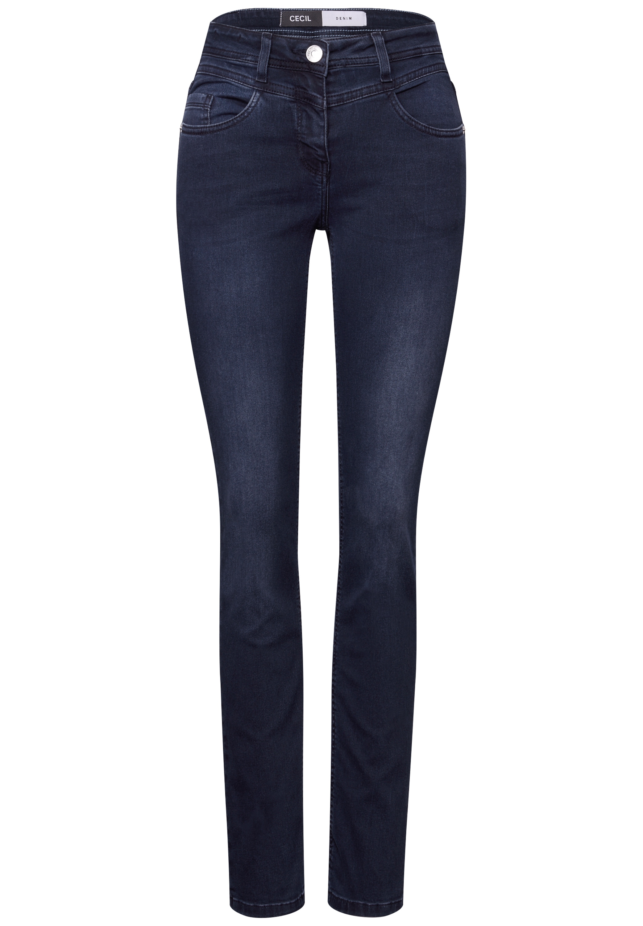 Cecil Comfort-fit-Jeans, Middle Waist