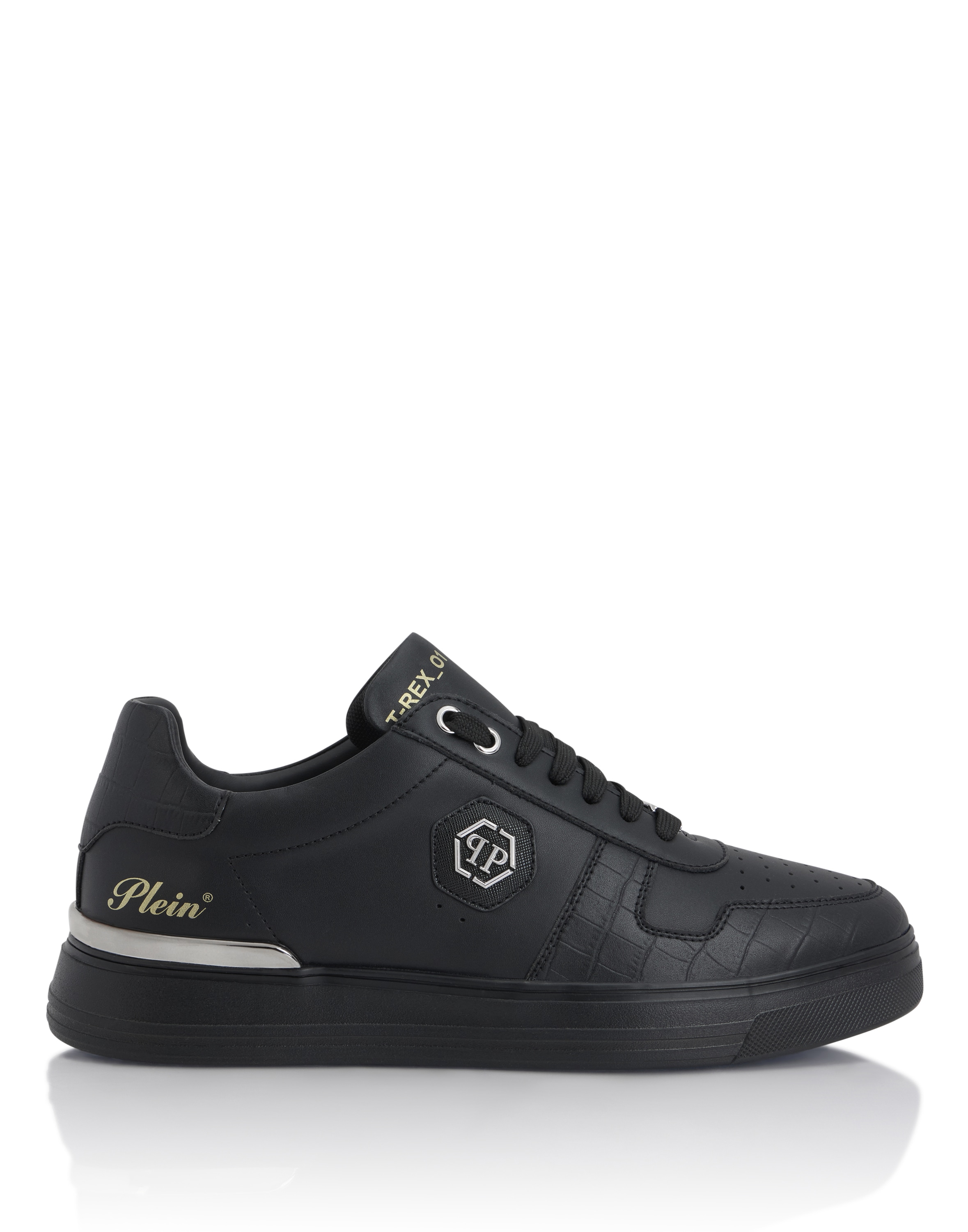 Philipp Plein Cocco Crocco Geprägt Sneaker Black Size 40 8