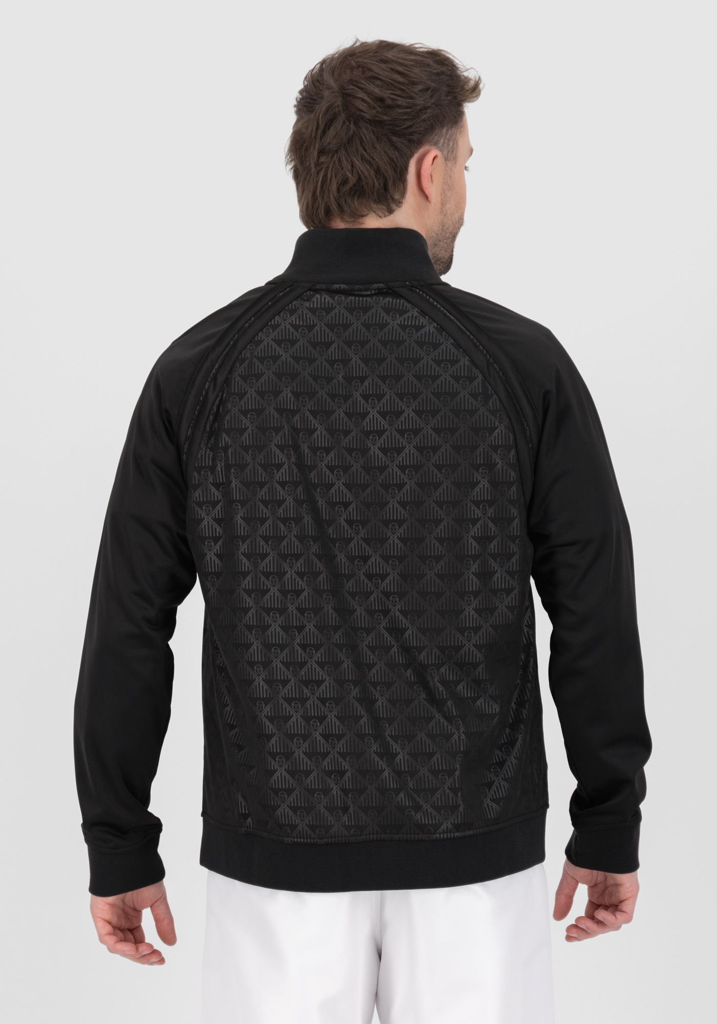 Sergio Tacchini Trainingsjacke »GHIBLI TT Herren«, ohne Kapuze, Trainingsjacke Herren, leichte Jacke, Retro, Sportjacke, Outdoor, Sale
