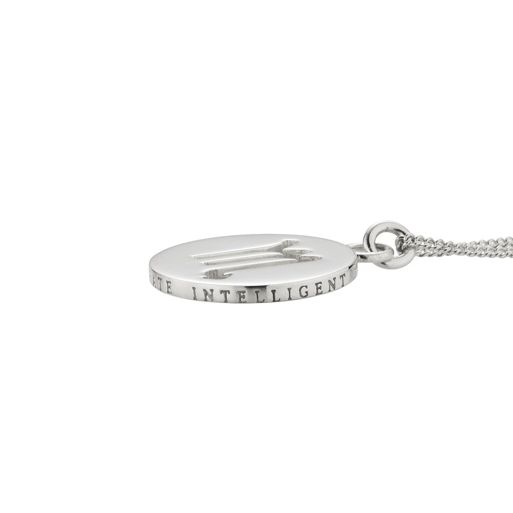 CAÏ Kette mit Anhänger »Skorpion Sternzeichen 925/- Sterling Silber rhodiniert«