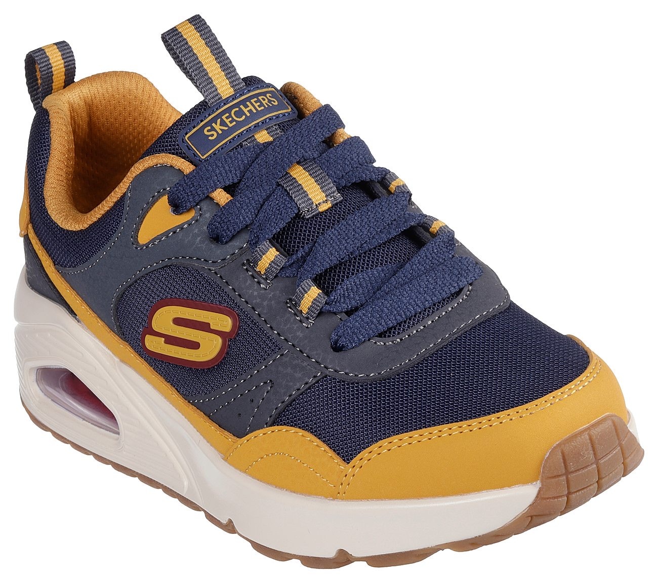Skechers Sneaker "UNO - RETRO GROOVE" Freizeitschuh mit Memory Foam, Größen günstig online kaufen