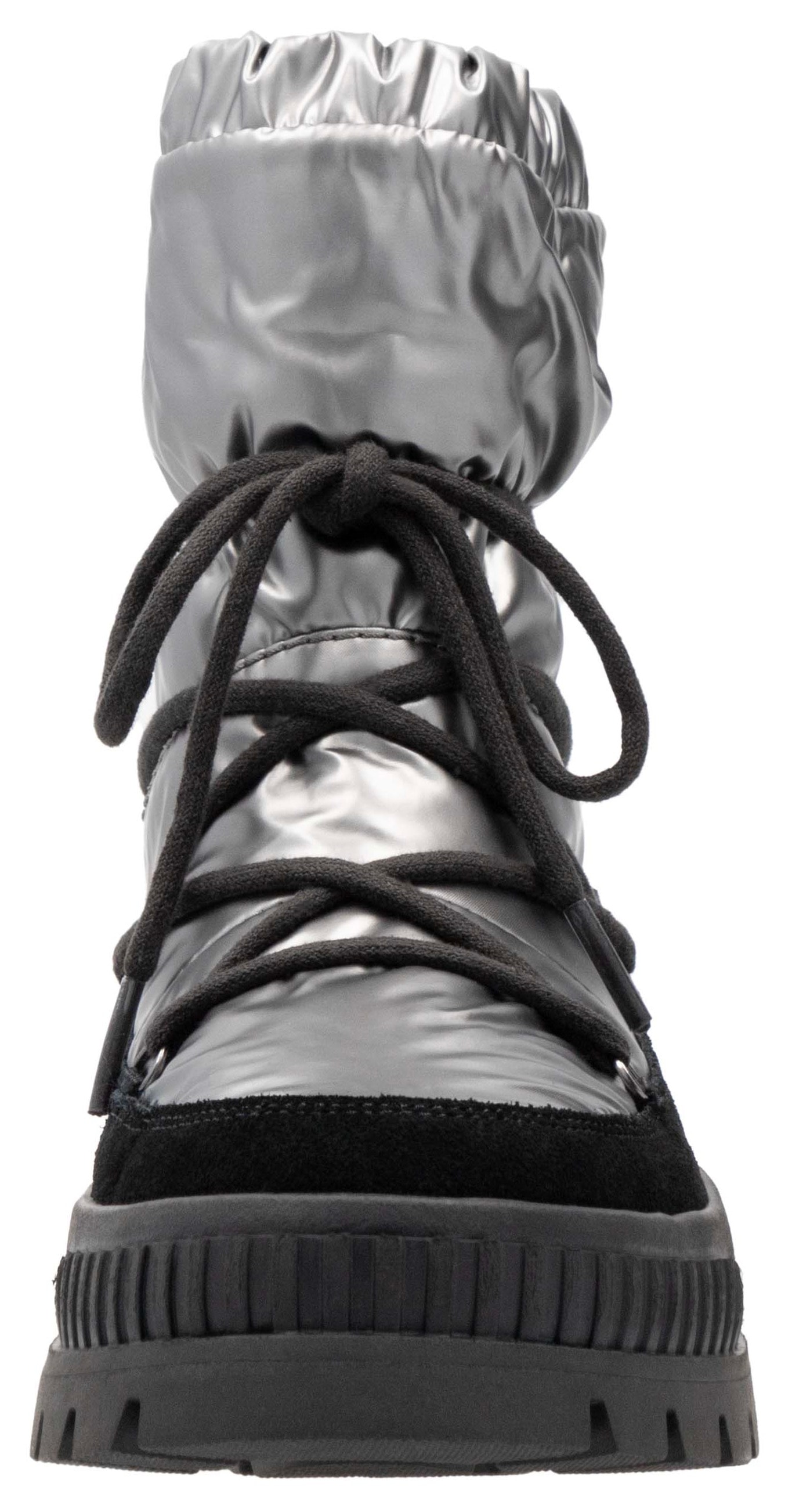 Rieker EVOLUTION Winterboots, Schneeboots, Schnürstiefelette mit wasserabweisender TEX-Membran