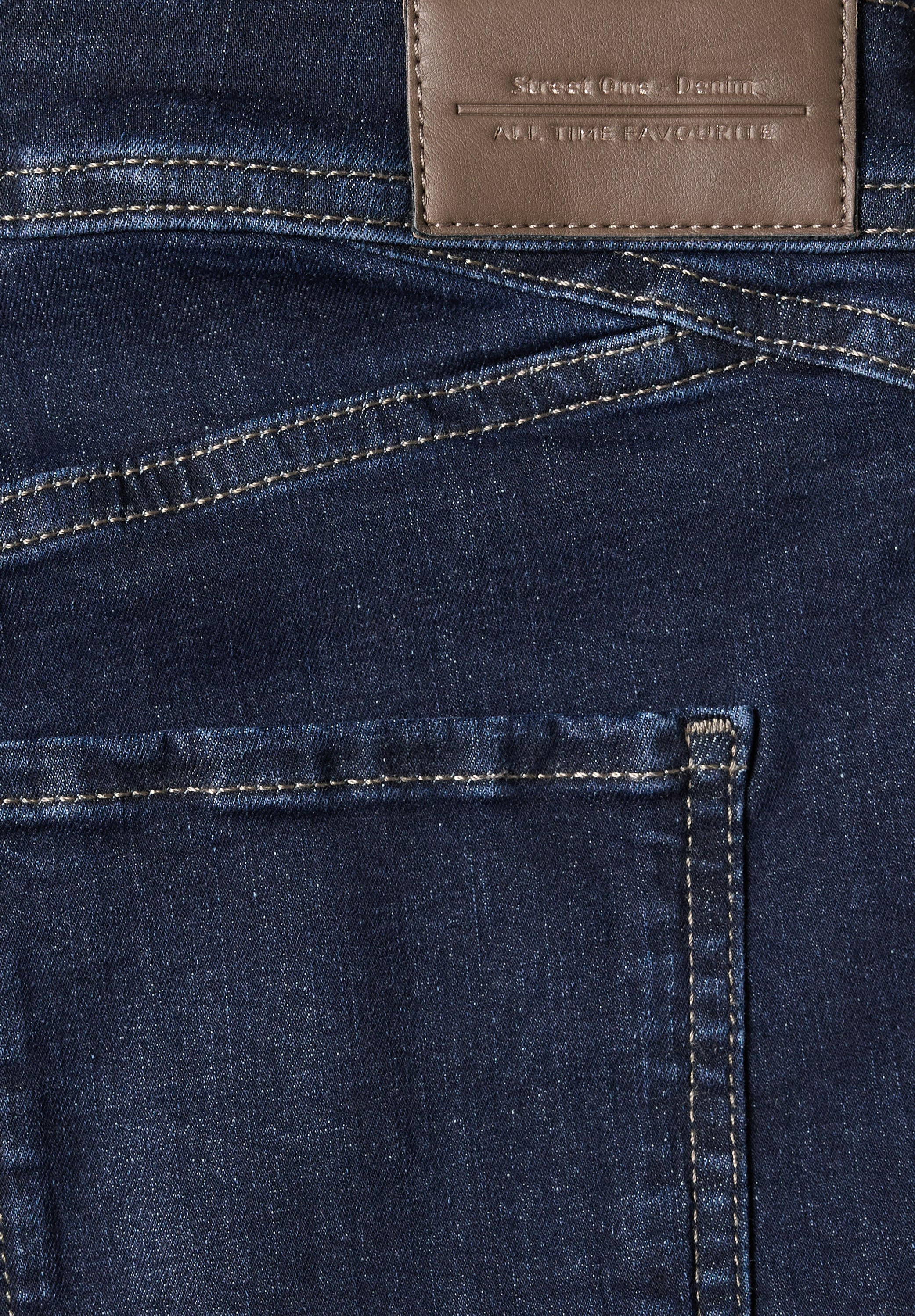 STREET ONE Comfort-fit-Jeans Middle Waist