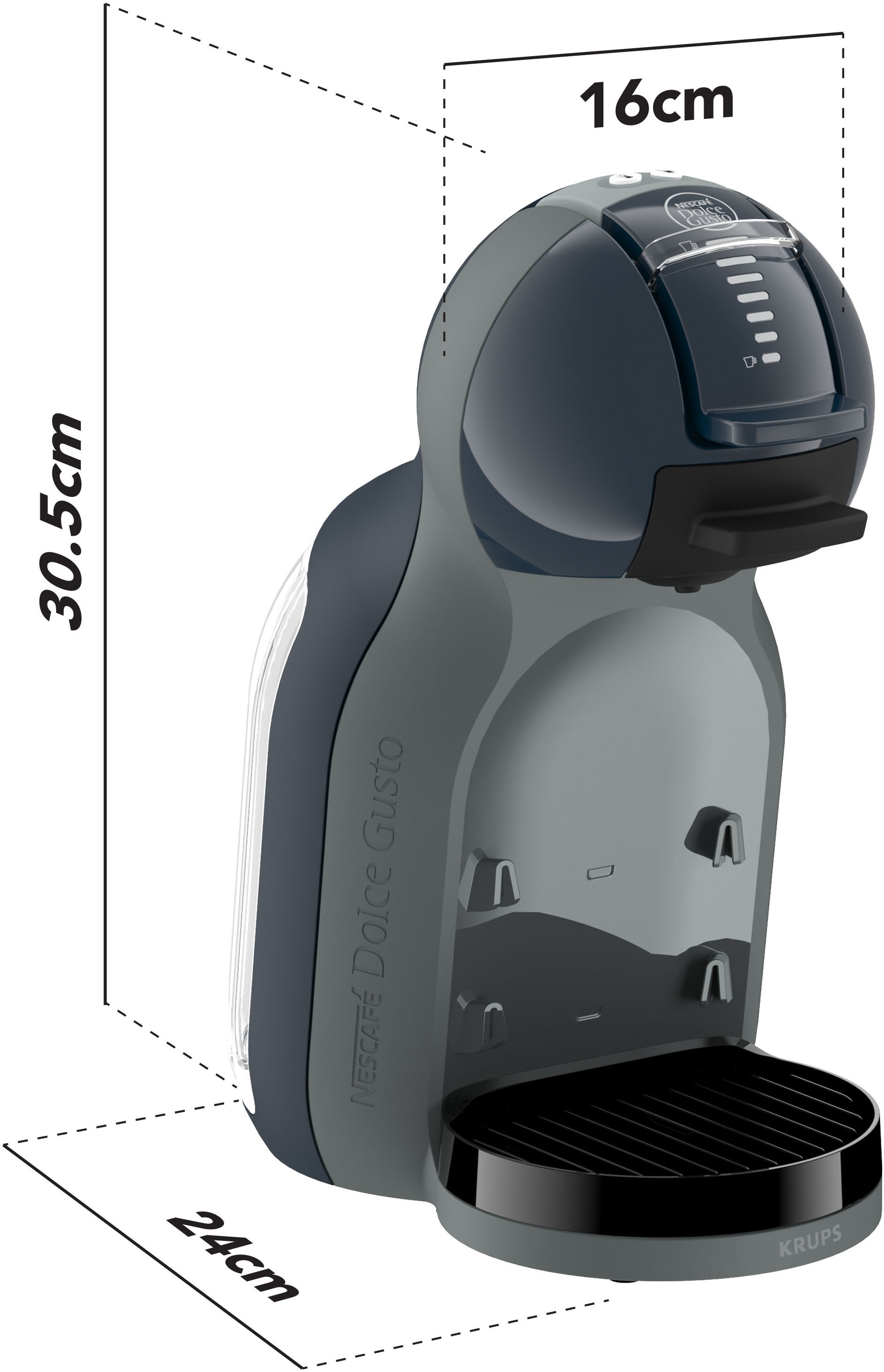 NESCAFÉ® Dolce Gusto® Kapsel-/Kaffeepadmaschine »Mini Me 2« kleine Größe, großer Geschmack, über 45 heiße und kalte Getränke