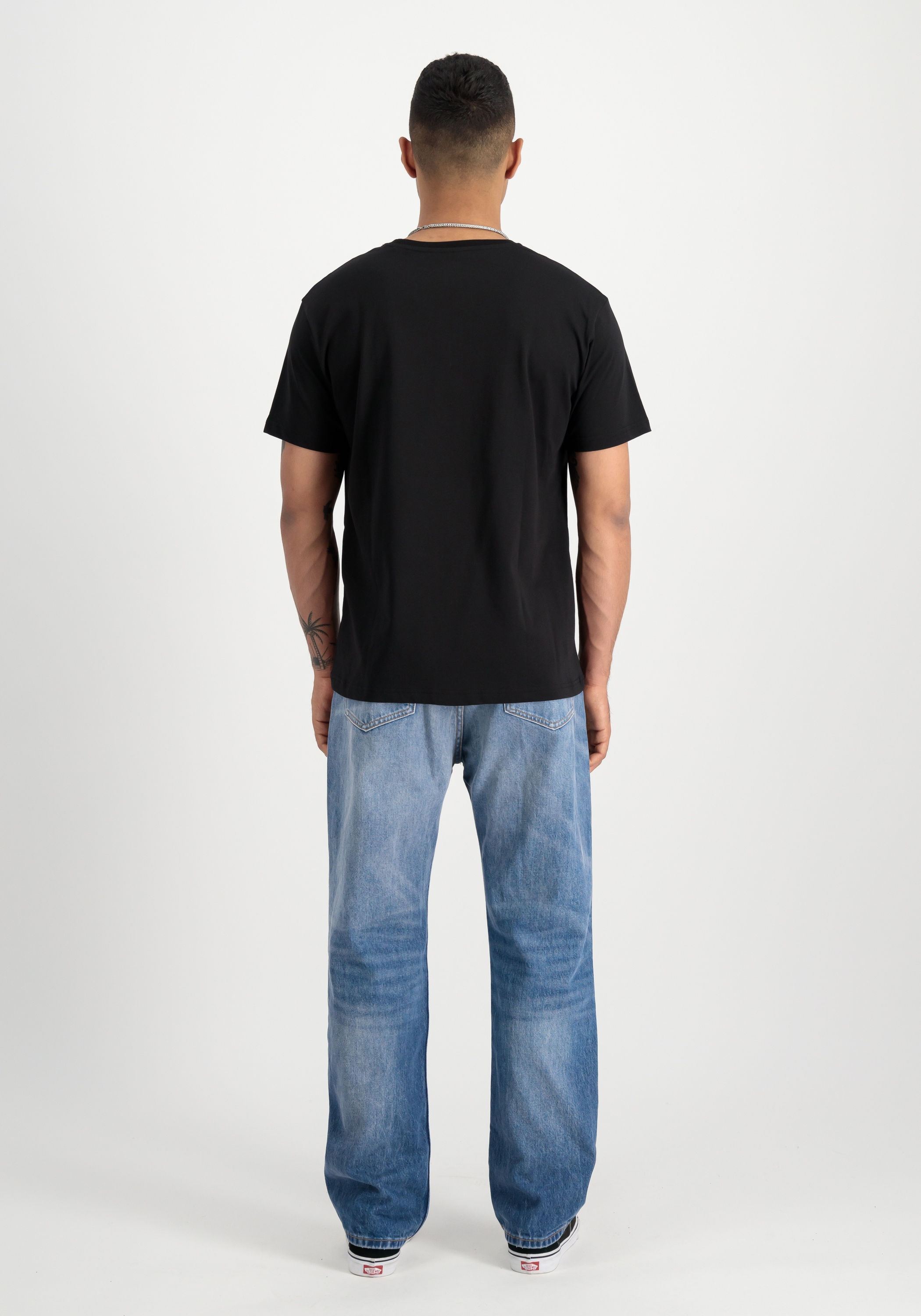 Alpha Industries T-Shirt »Alpha Industries Men - T-Shirts Basic Mid Logo TPU T-Shirt«