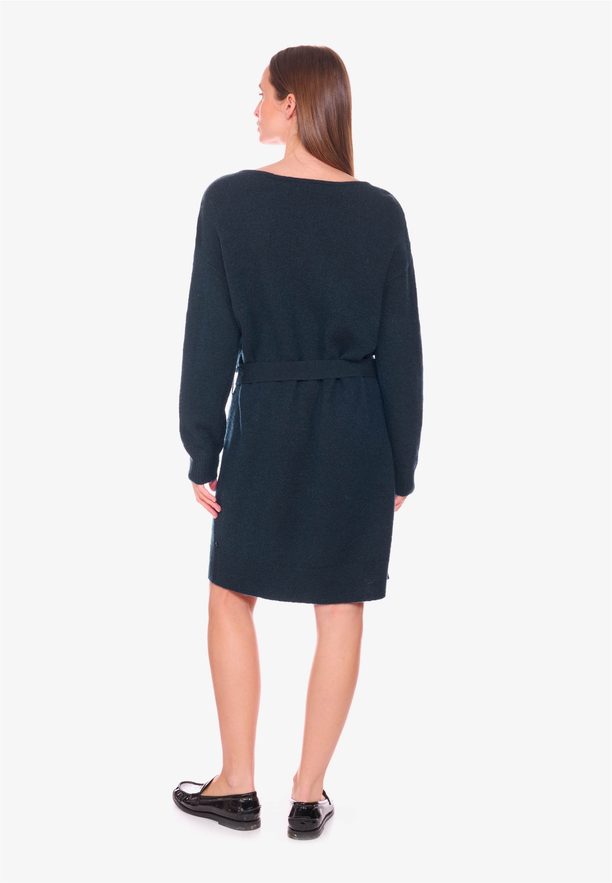 Le Temps Des Cerises Jerseykleid »TORTANQ«, mit praktischem Bindegürtel
