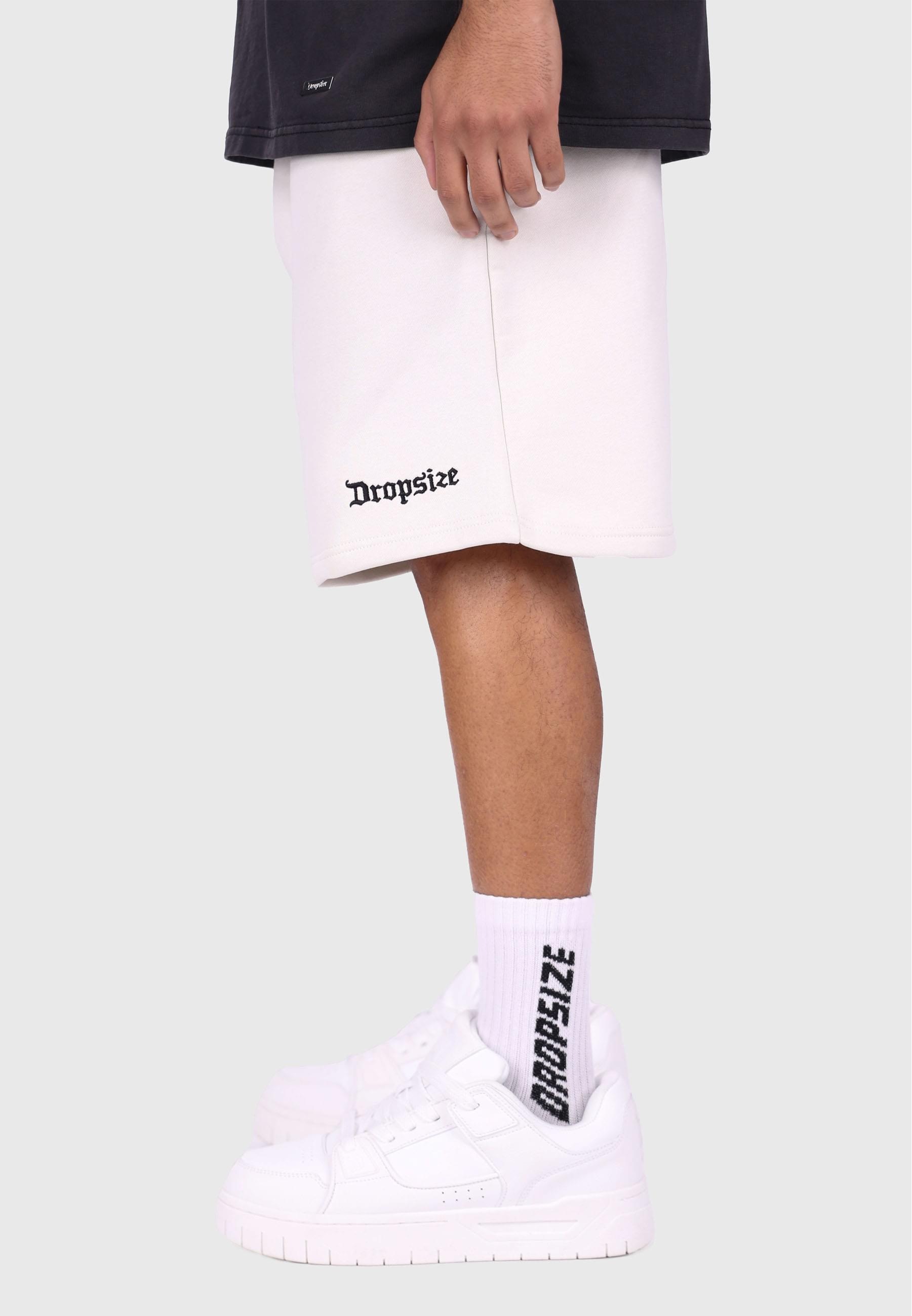 Dropsize Sweatshorts »Dropsize HEAVY EMBO SWEAT SHORTS«