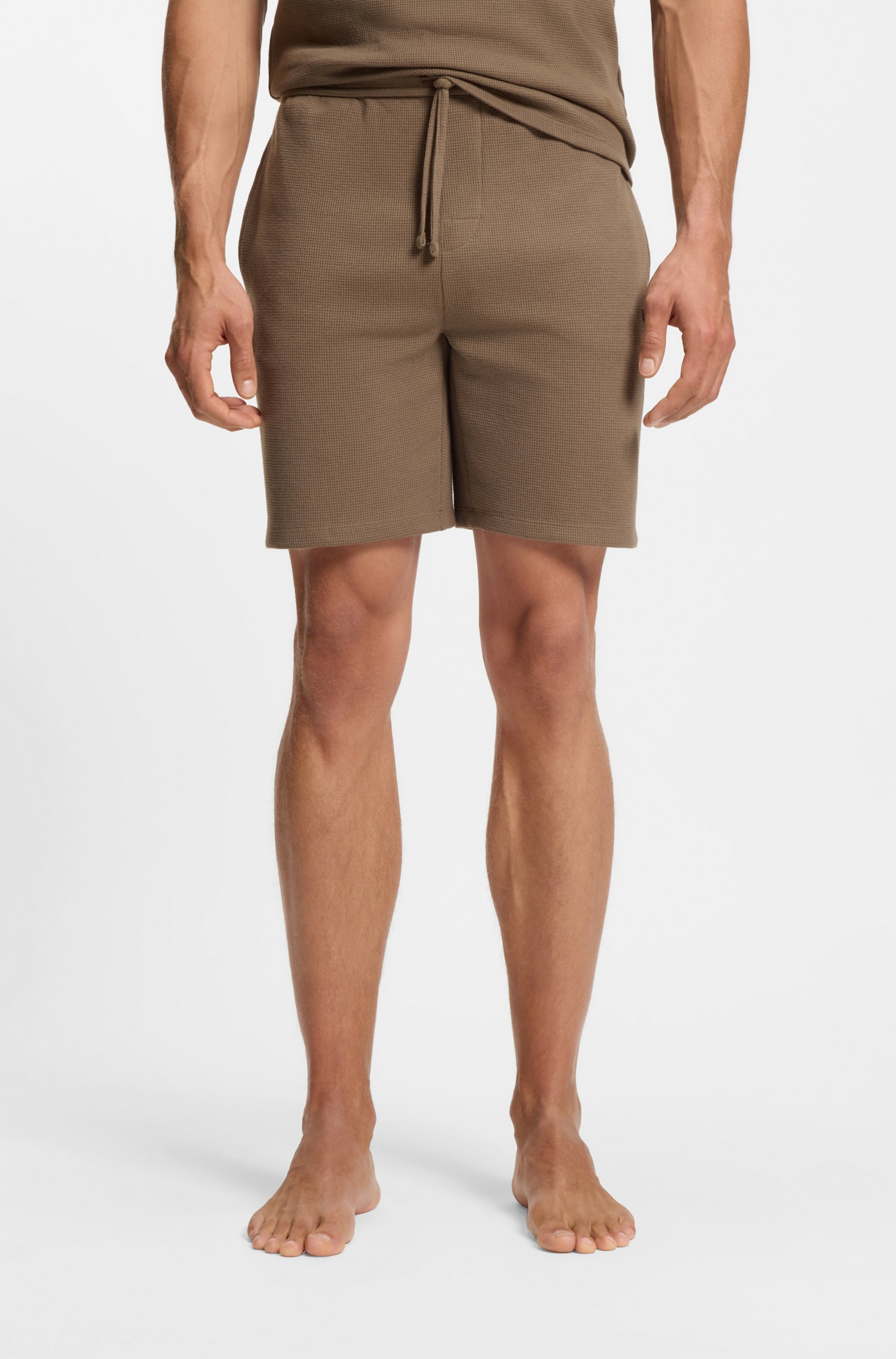 BOSS Pyjamashorts "Waffle Shorts" günstig online kaufen