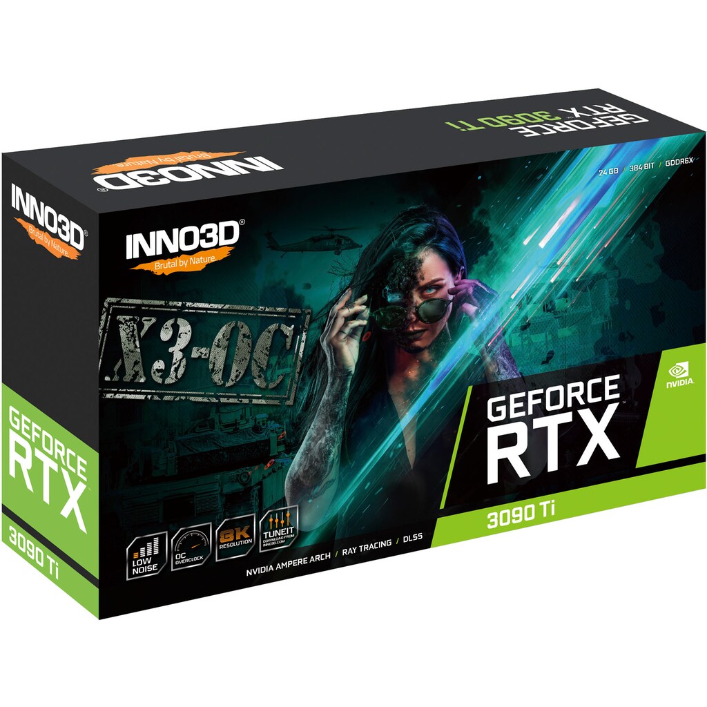Inno3D Grafikkarte »GeForce® RTX 3090 Ti 24GB X3 OC«, 24 GB, GDDR6