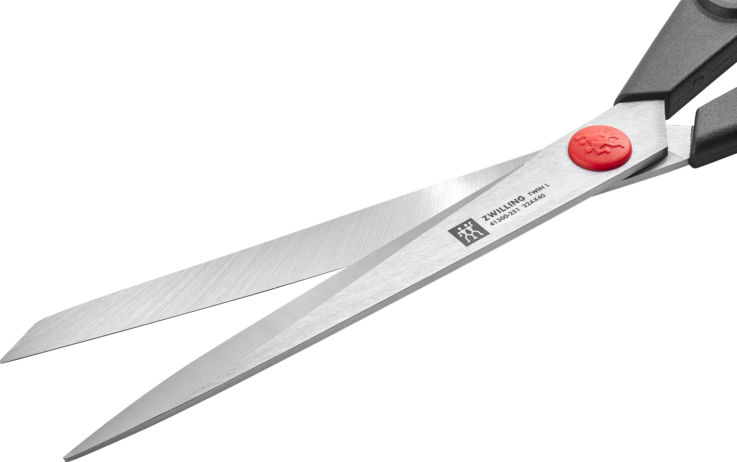 Zwilling Stoffscheren »TWIN L«, (1 tlg.), Rostfreier Spezialstahl, Ergonomisch, 20 cm, schwarz