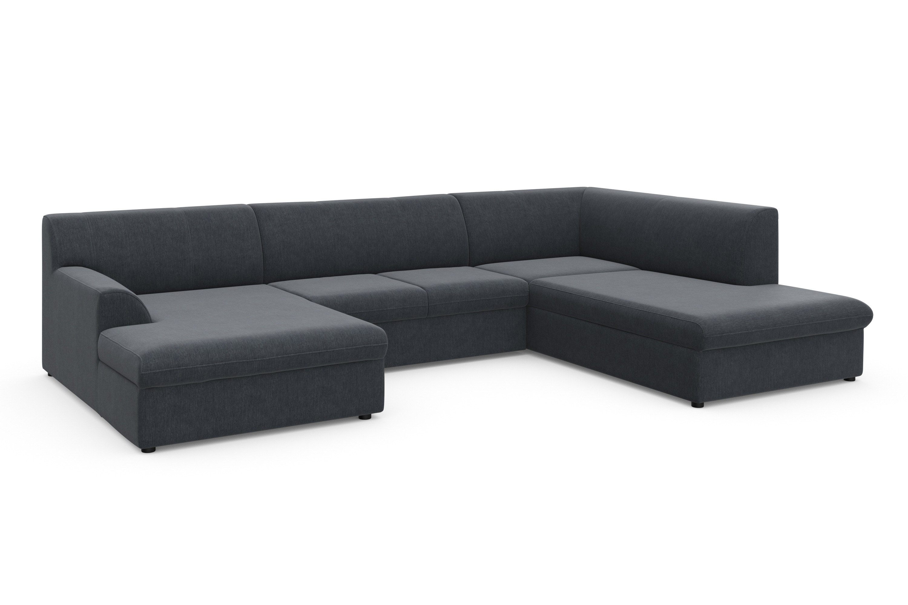 Thumbnail - DOMO collection Wohnlandschaft "Topper, elegant und zeitlos, komfortabel, U-Form" wahlweise mit Bettfunktion