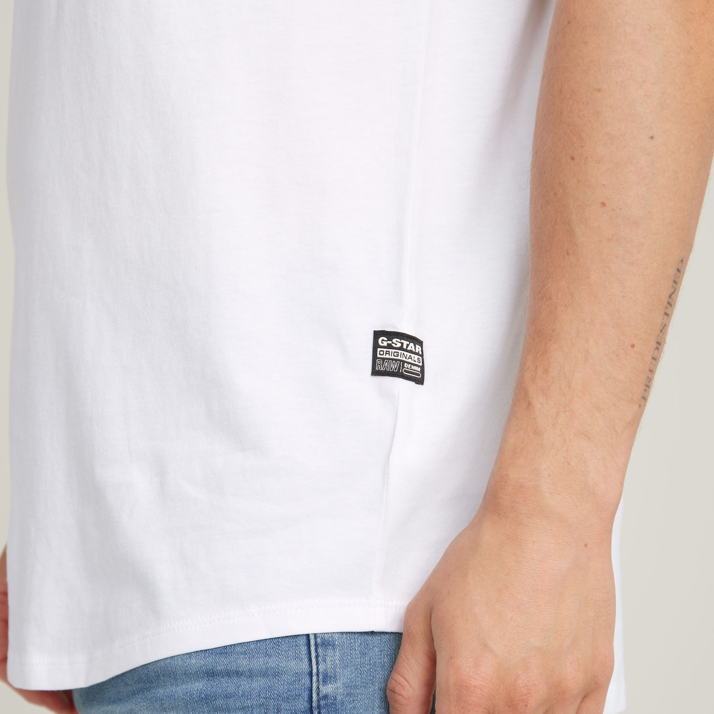 G-STAR T-Shirt »Lash r t 2 pack«, (Packung, 2 tlg.), aus Baumwolle