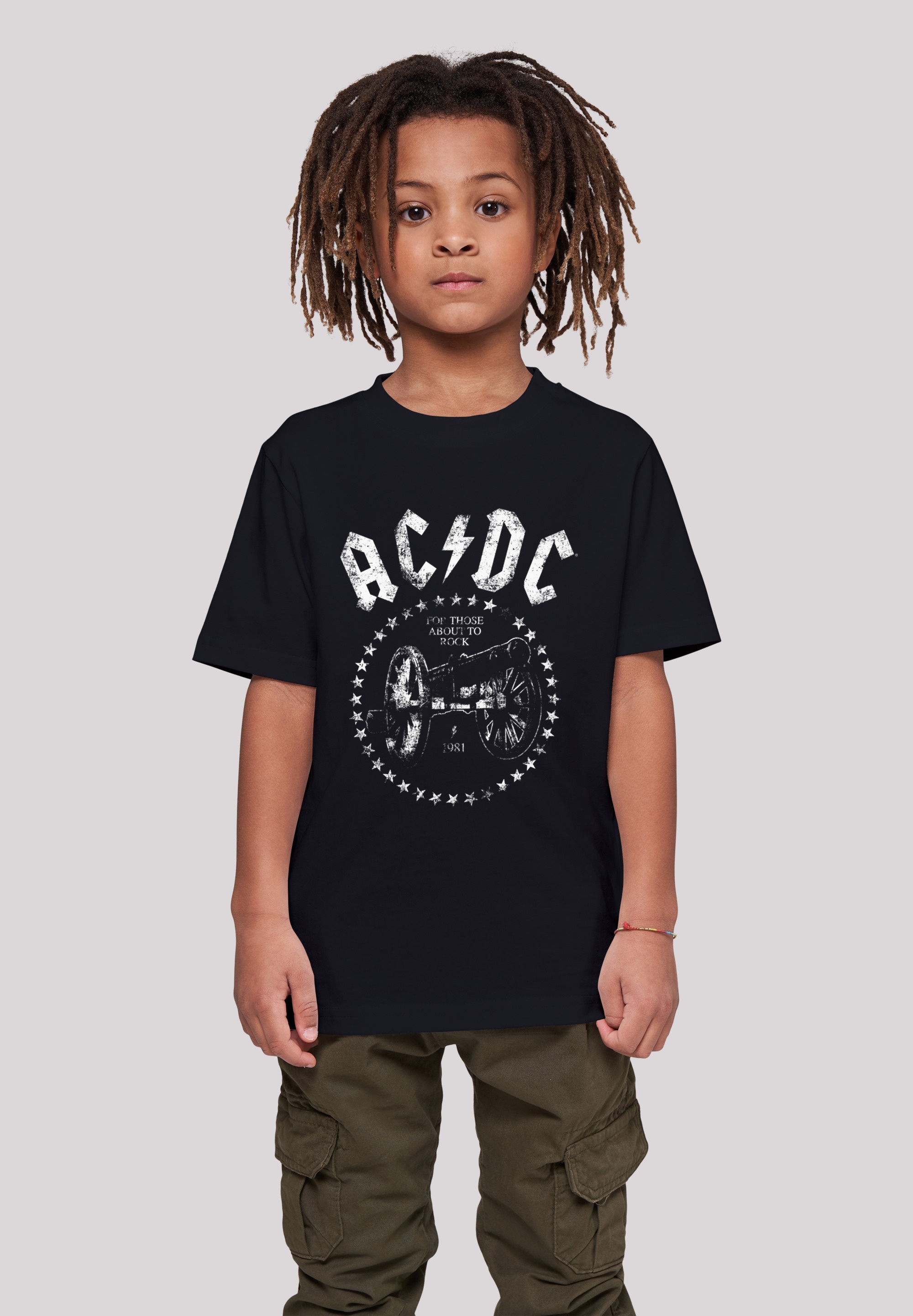 F4NT4STIC T-Shirt »ACDC We Salute kaufen BAUR online | Merch, Cannon«, You Unisex Jungen,Mädchen,Bandshirt Kinder,Premium