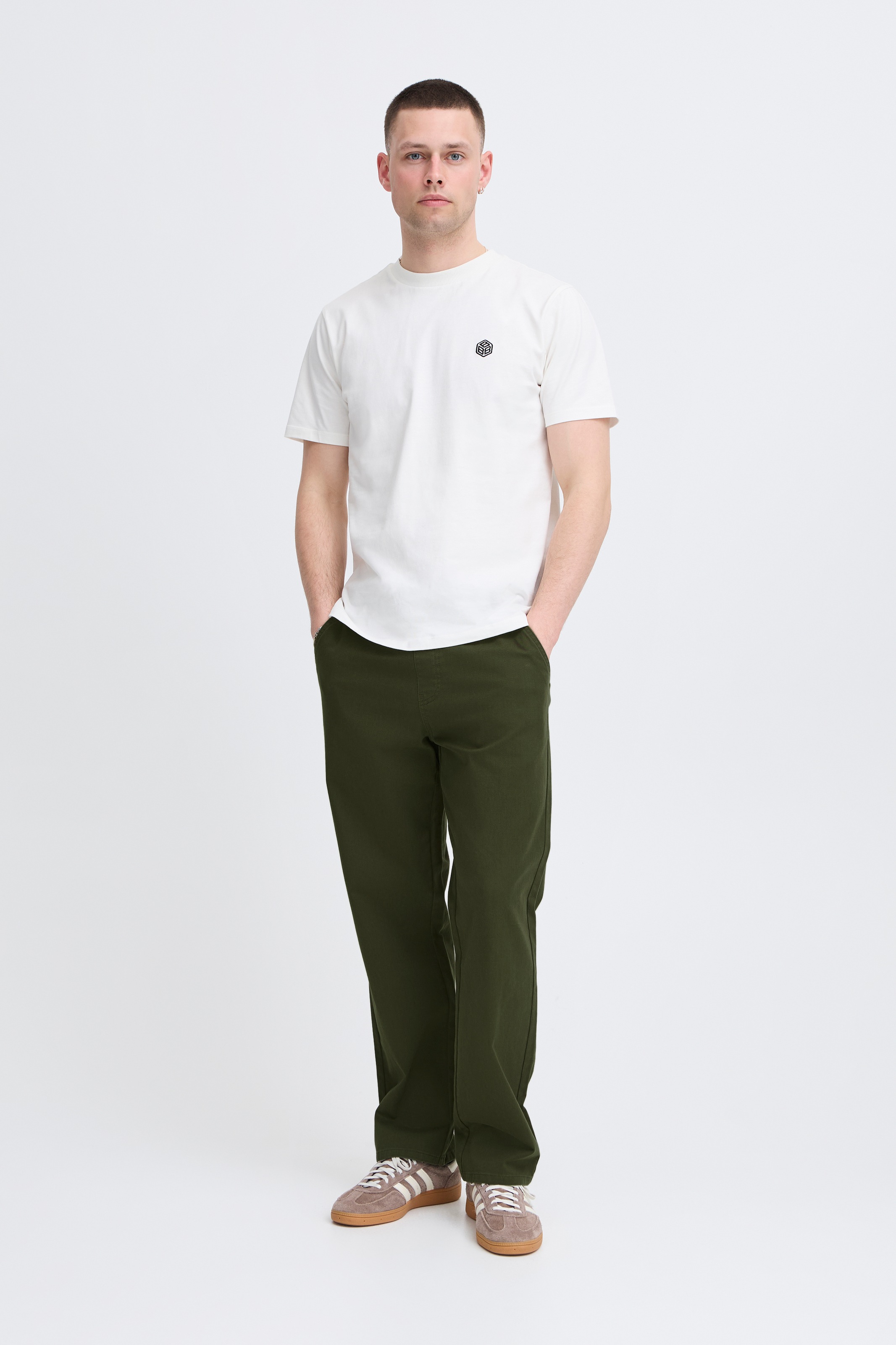 BLEND BHMADDOX Chinos Men Green Size S 3