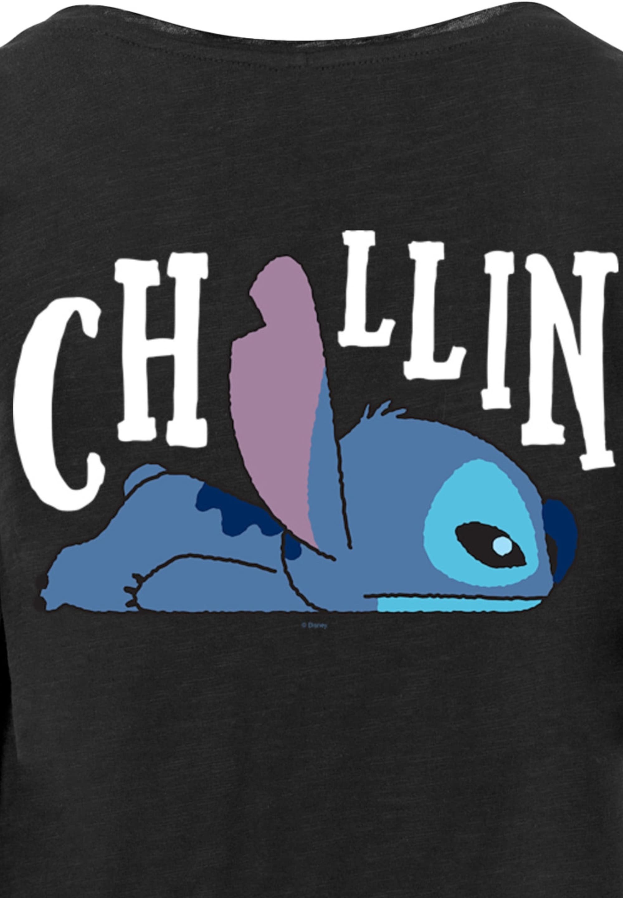 F4NT4STIC T-Shirt »PLUS SIZE Disney Lilo And Stitch Stitch Backside«, Print