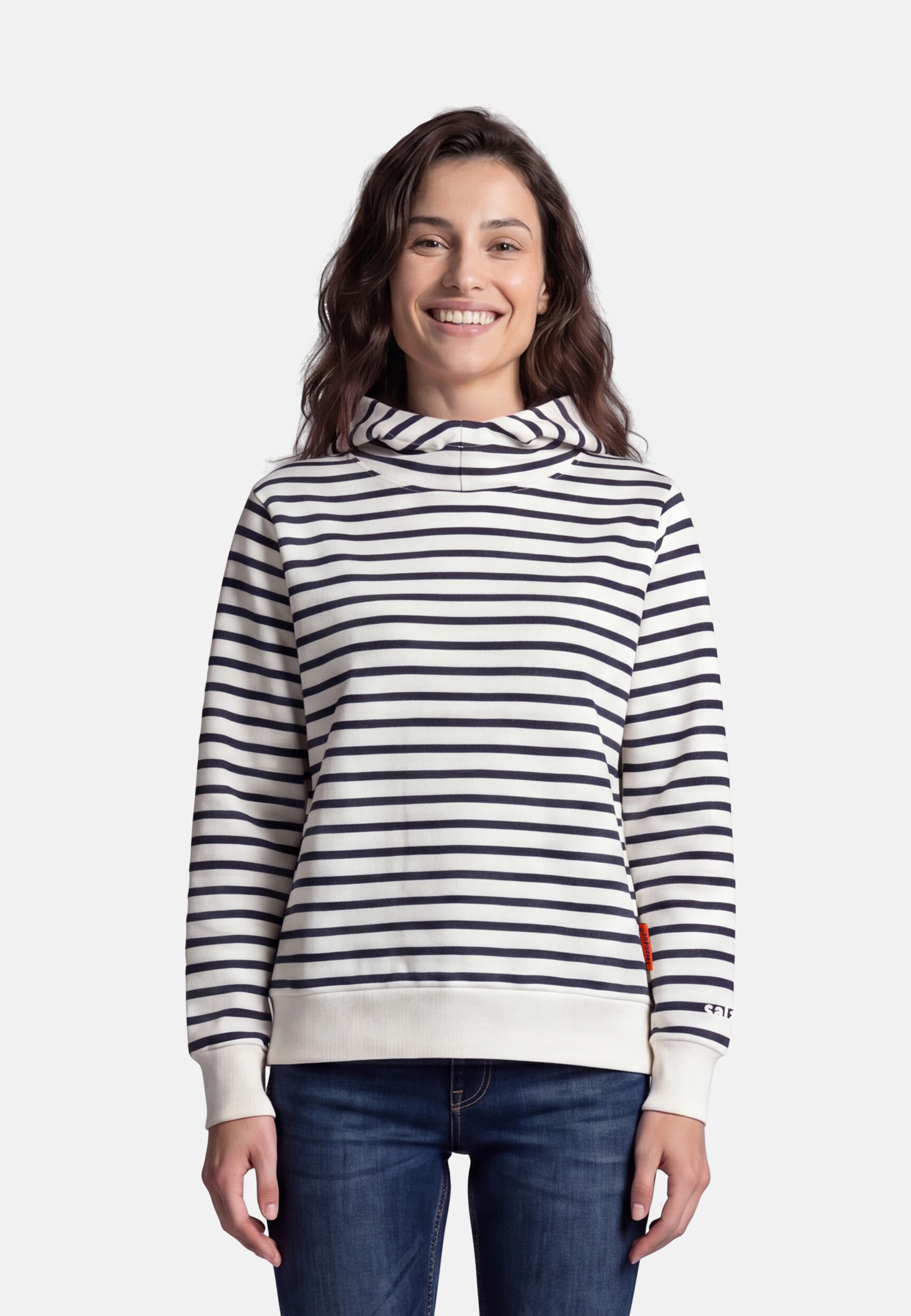 salzhaut Kapuzenpullover »Hoodie SUTSCHE - RINGEL«