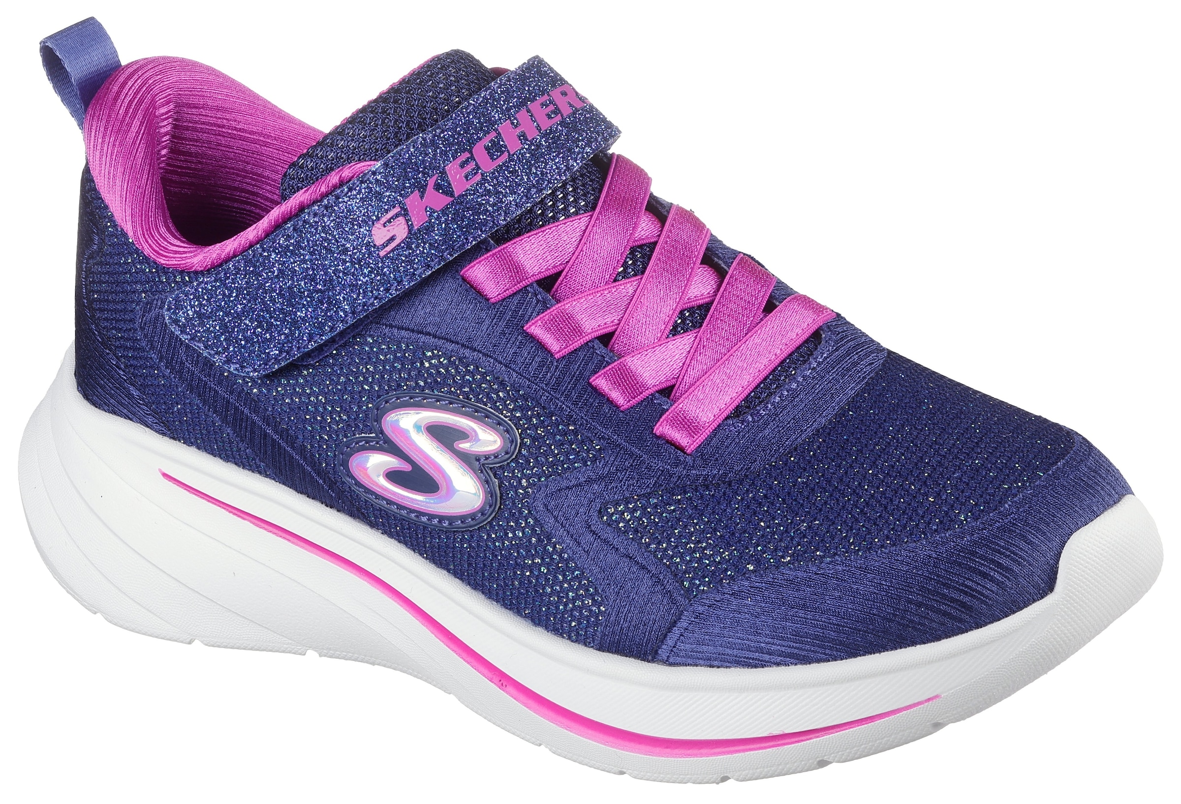Skechers Sneaker "WAVE 92" Freizeitschuh mit Klettverschluss, Größenschablone zum Download