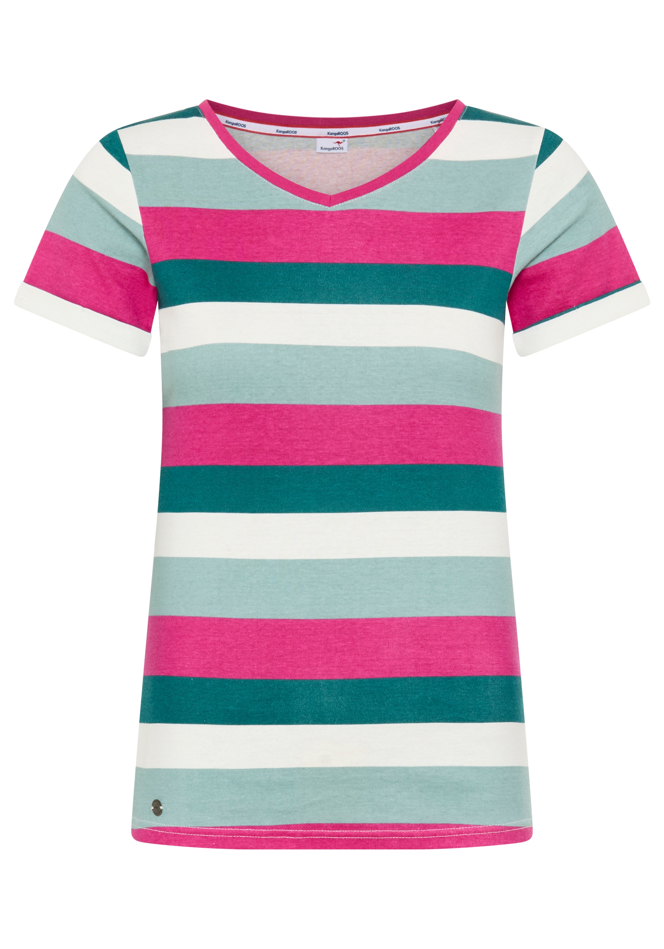 KangaROOS T-Shirt mit Streifen-Design
